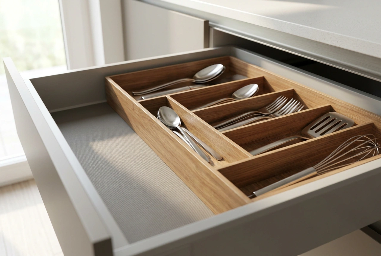Come utilizzare i tappetini per cassetti della cucina per facilitare la pulizia