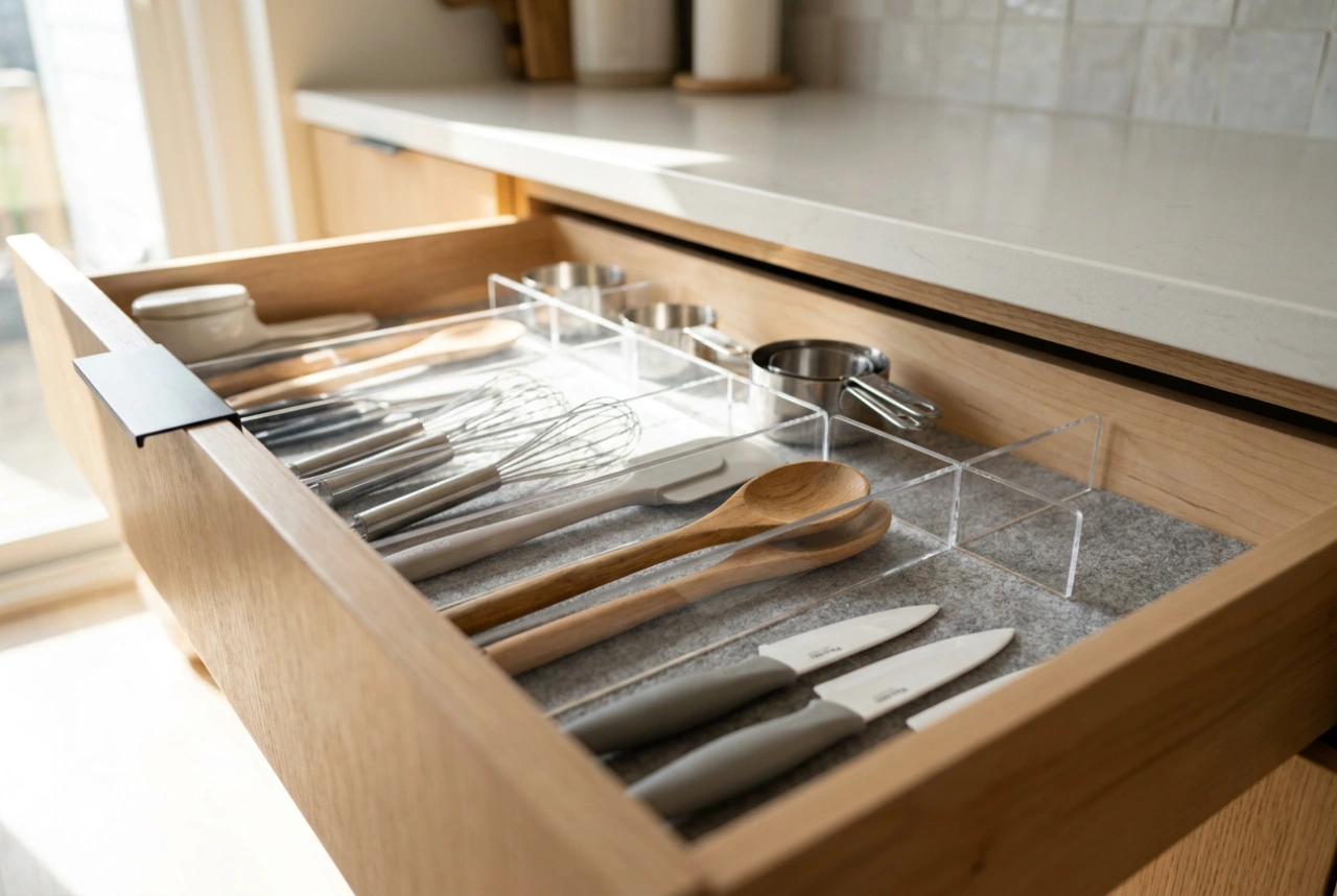 Quando l'organizer per cassetti in plastica facilita l'ordine quotidiano