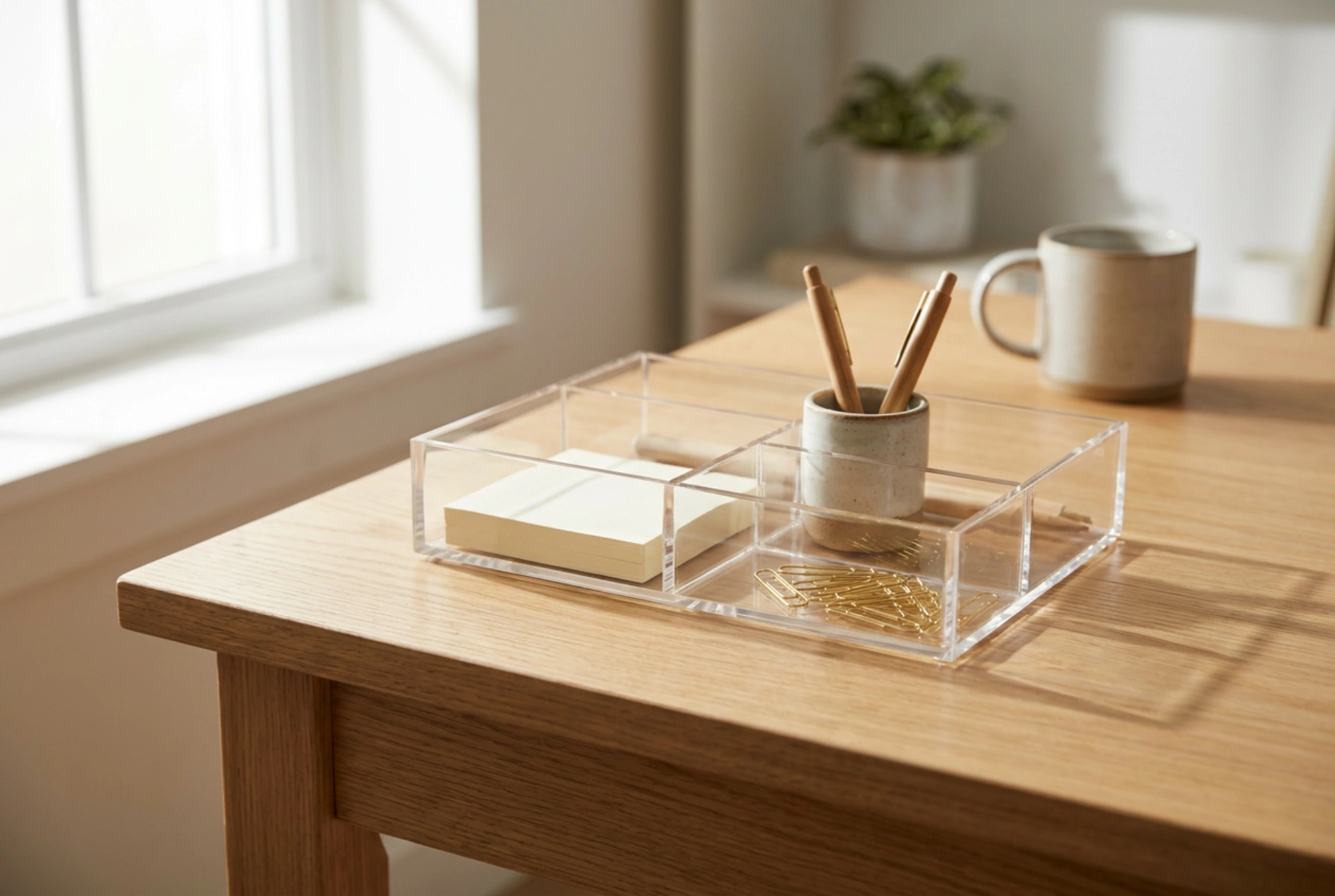Come utilizzare un organizer a cassetti sulla scrivania senza creare disordine