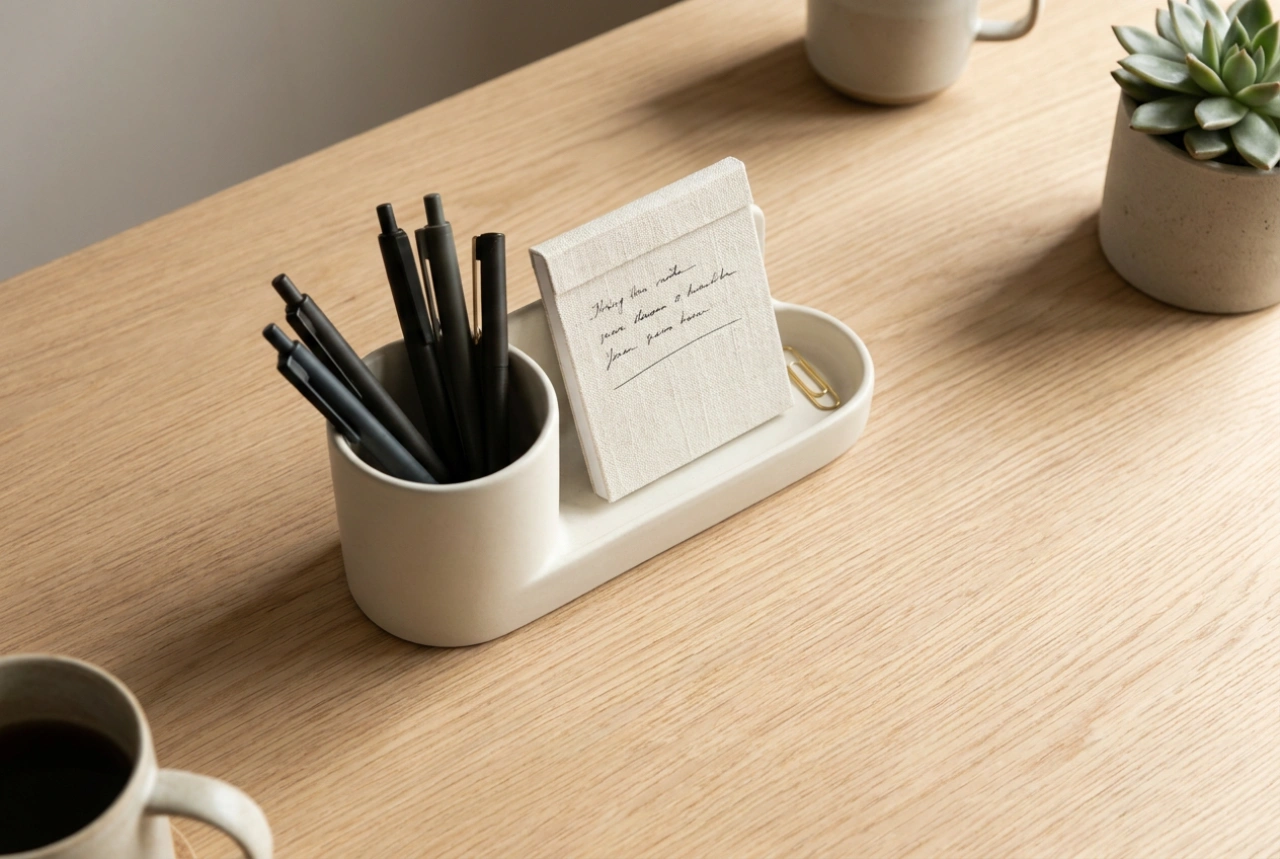 Organizer da scrivania elegante: coniugare ordine e stile senza compromessi