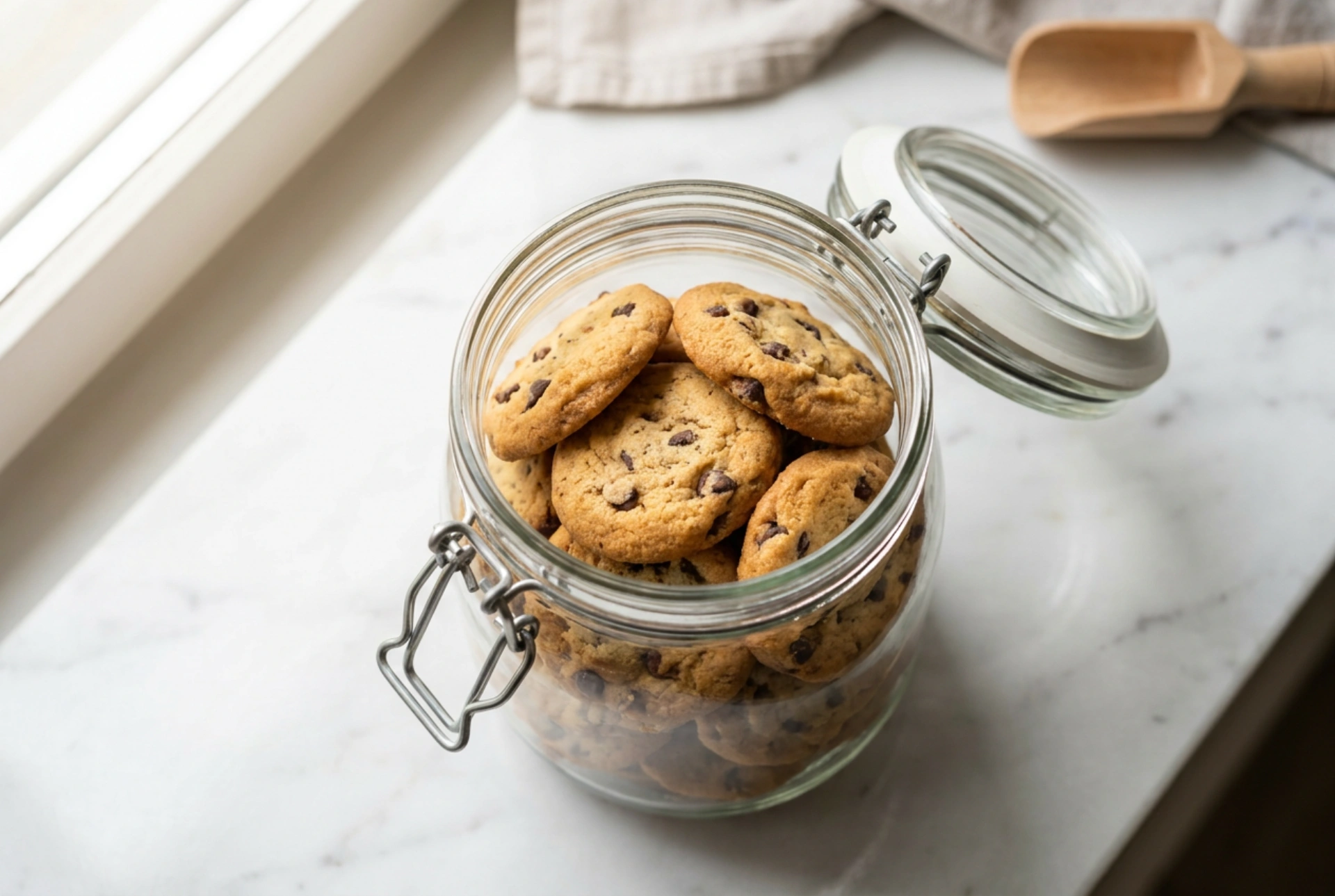 Come i contenitori in vetro per biscotti aiutano a preservare la freschezza