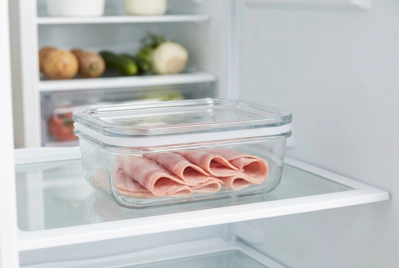 Come un contenitore in vetro per salumi riduce gli odori nel frigorifero