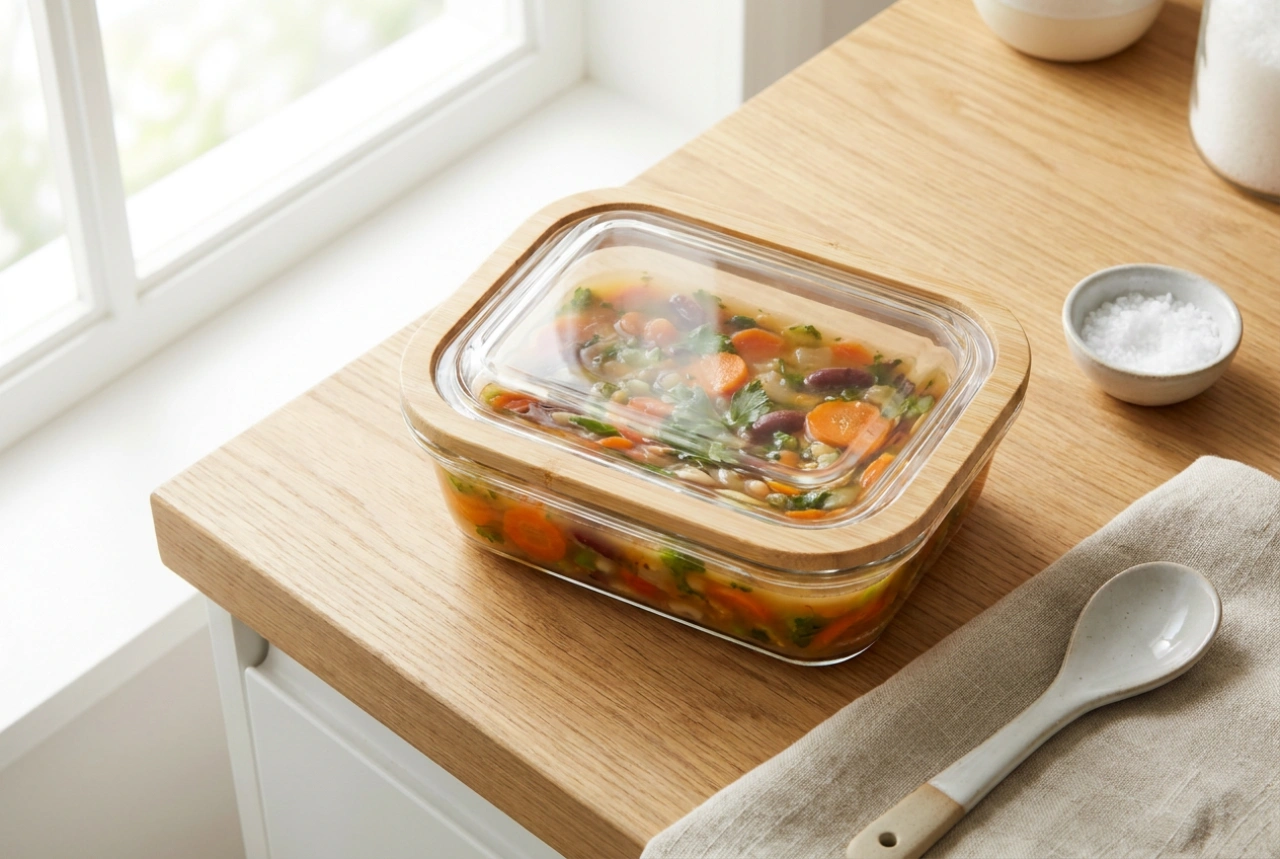 Come conservare al meglio la zuppa nei contenitori di vetro