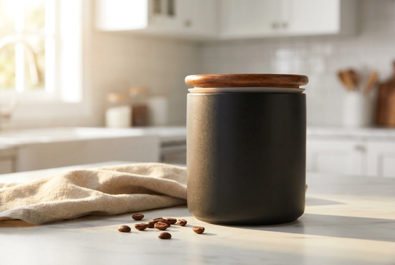Come un contenitore sottovuoto per caffè aiuta a preservare l'aroma
