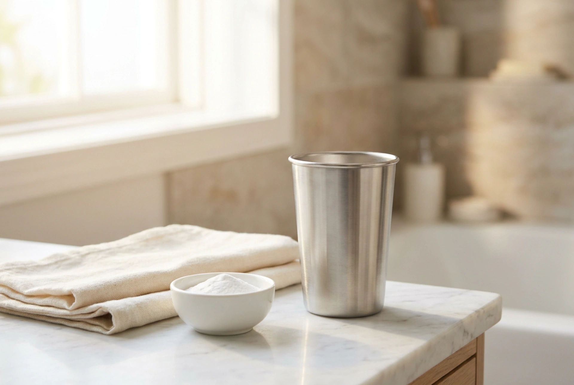 Come rimuovere i residui di caffè dalla tazza termica