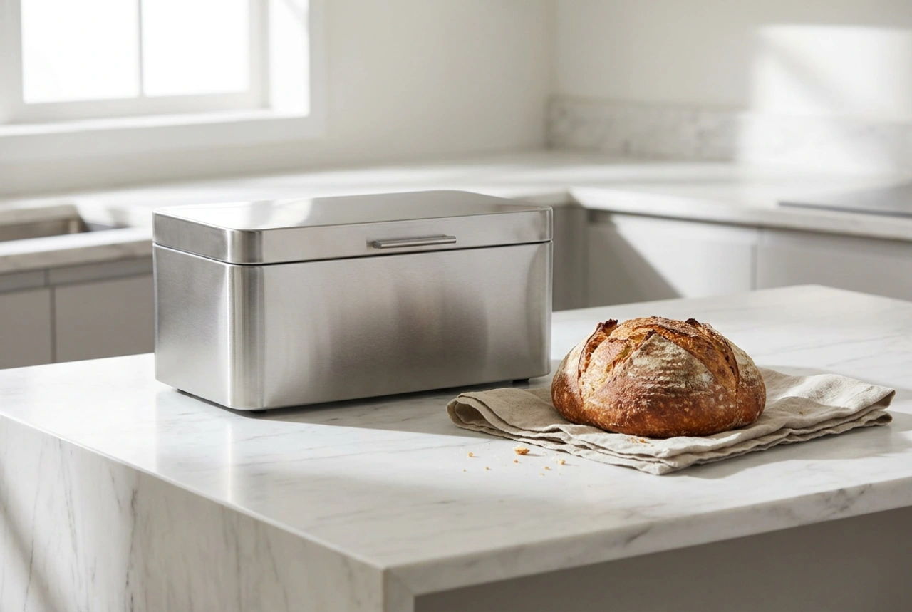 Come usare il portapane in acciaio inox per evitare che il pane si inumidisca