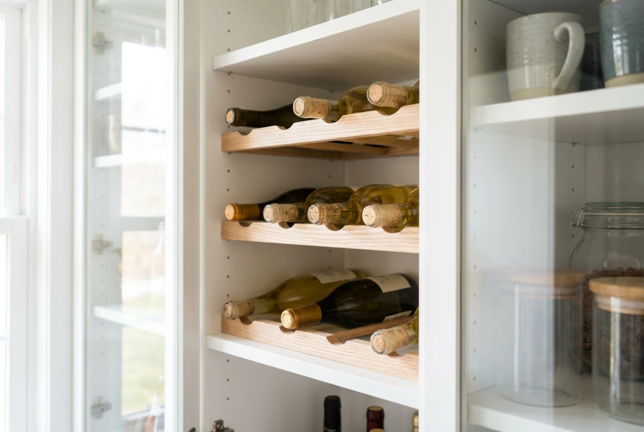 Portabottiglie da mobile per organizzare al meglio le scorte di vino