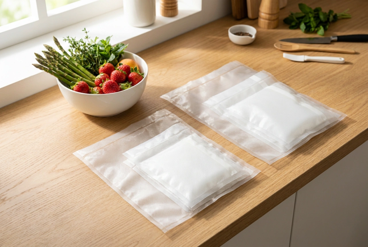 Come scegliere i sacchetti sottovuoto in base alla sigillatrice e al tipo di alimento