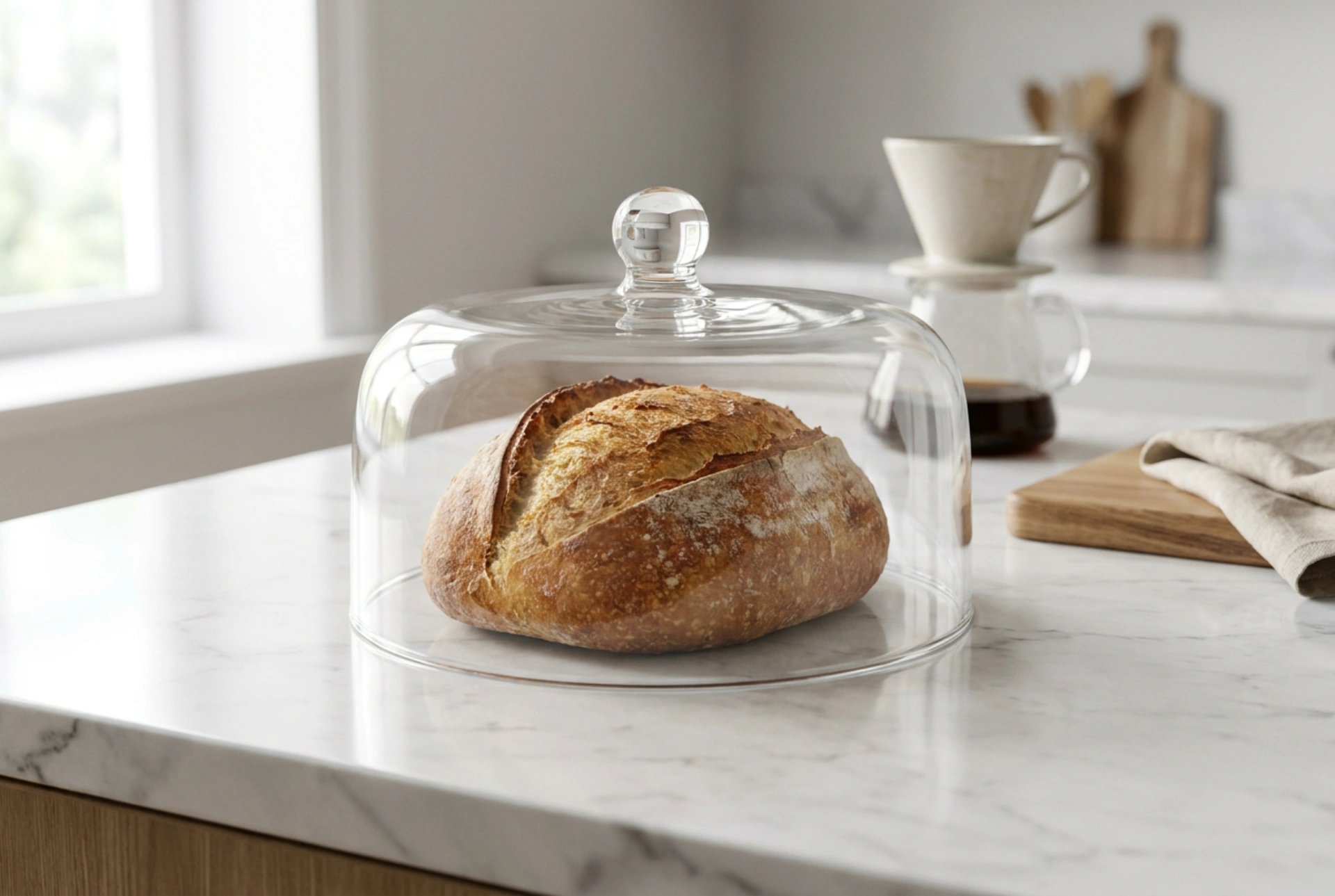 Come usare la campana di vetro per dolci per mantenere i prodotti da forno freschi più a lungo