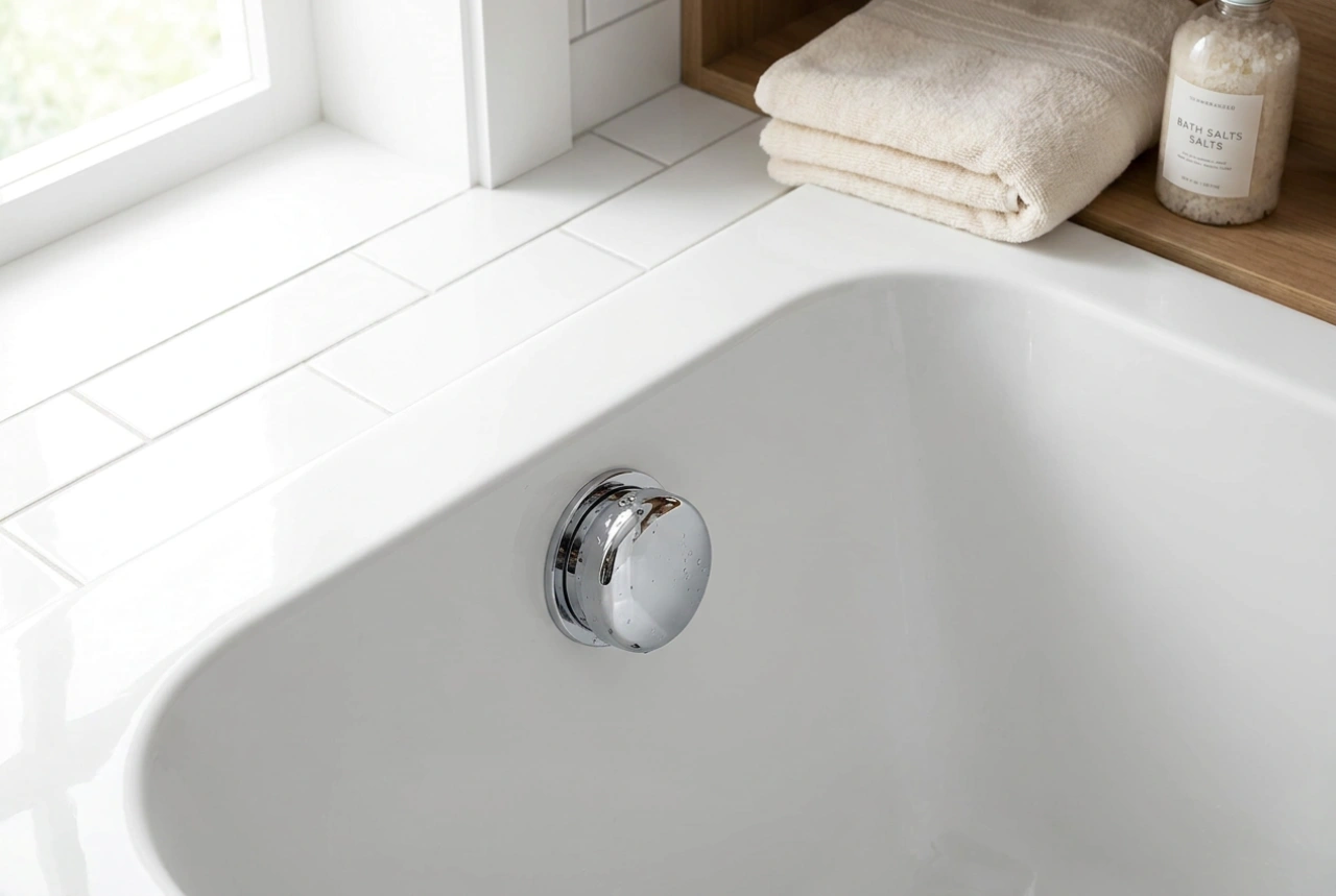 Come pulire il troppopieno della vasca da bagno eliminando i residui di sapone
