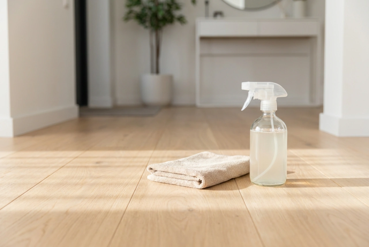 Lavare i pavimenti con aceto senza rischiare di rovinare laminati e fughe
