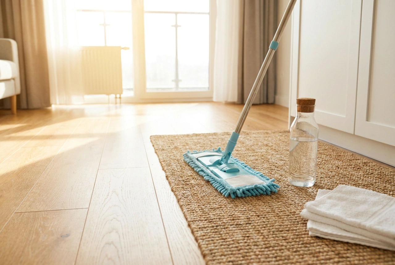 Detergenti professionali per pavimenti nell'uso domestico: tecniche e chimica del pulito
