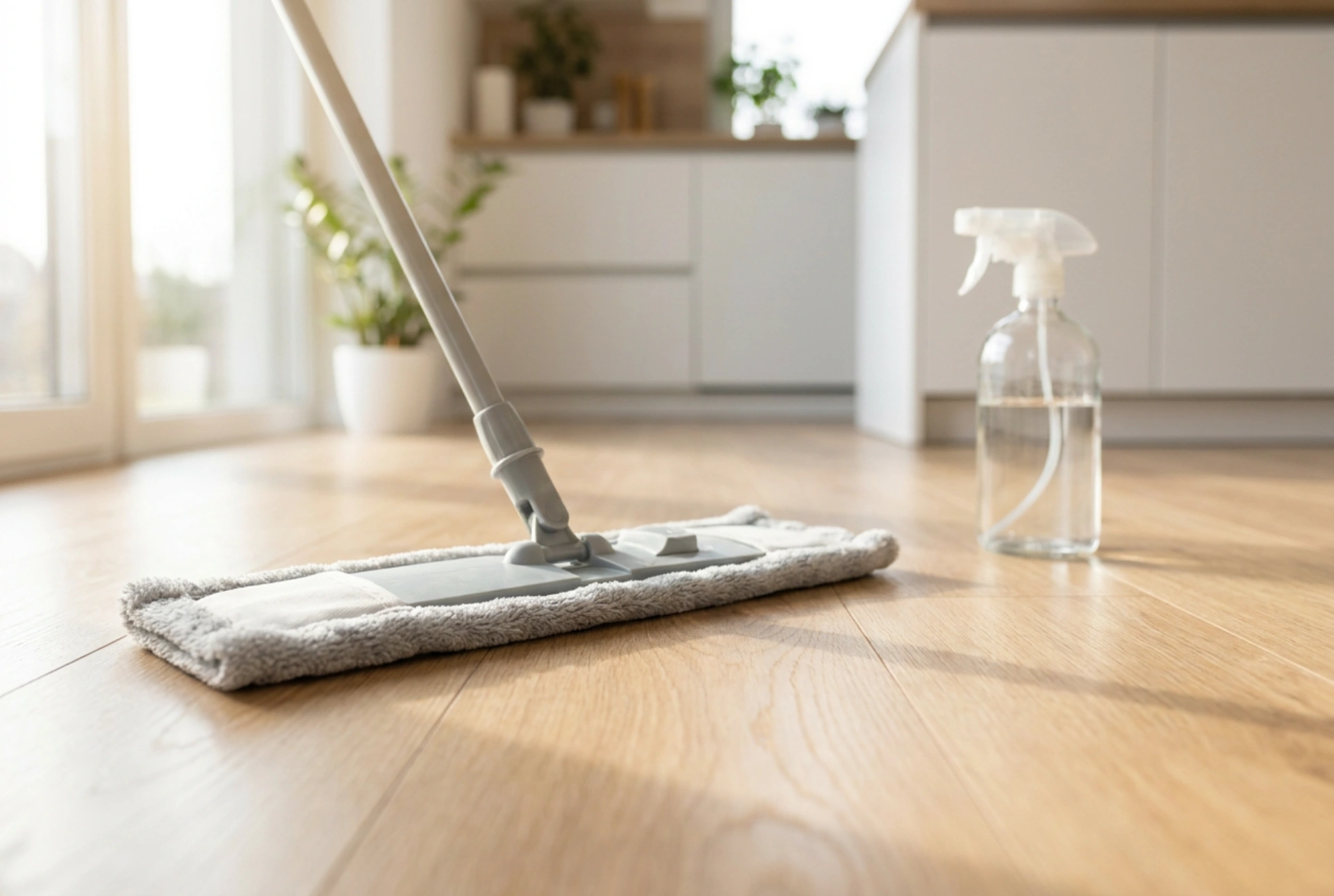 Come scegliere il detergente per pavimenti in laminato senza lasciare aloni