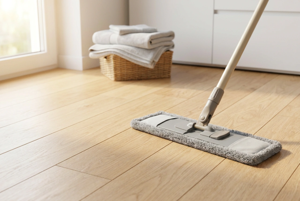 Detergenti con cera per laminato: quando aiutano e quando danneggiano le superfici