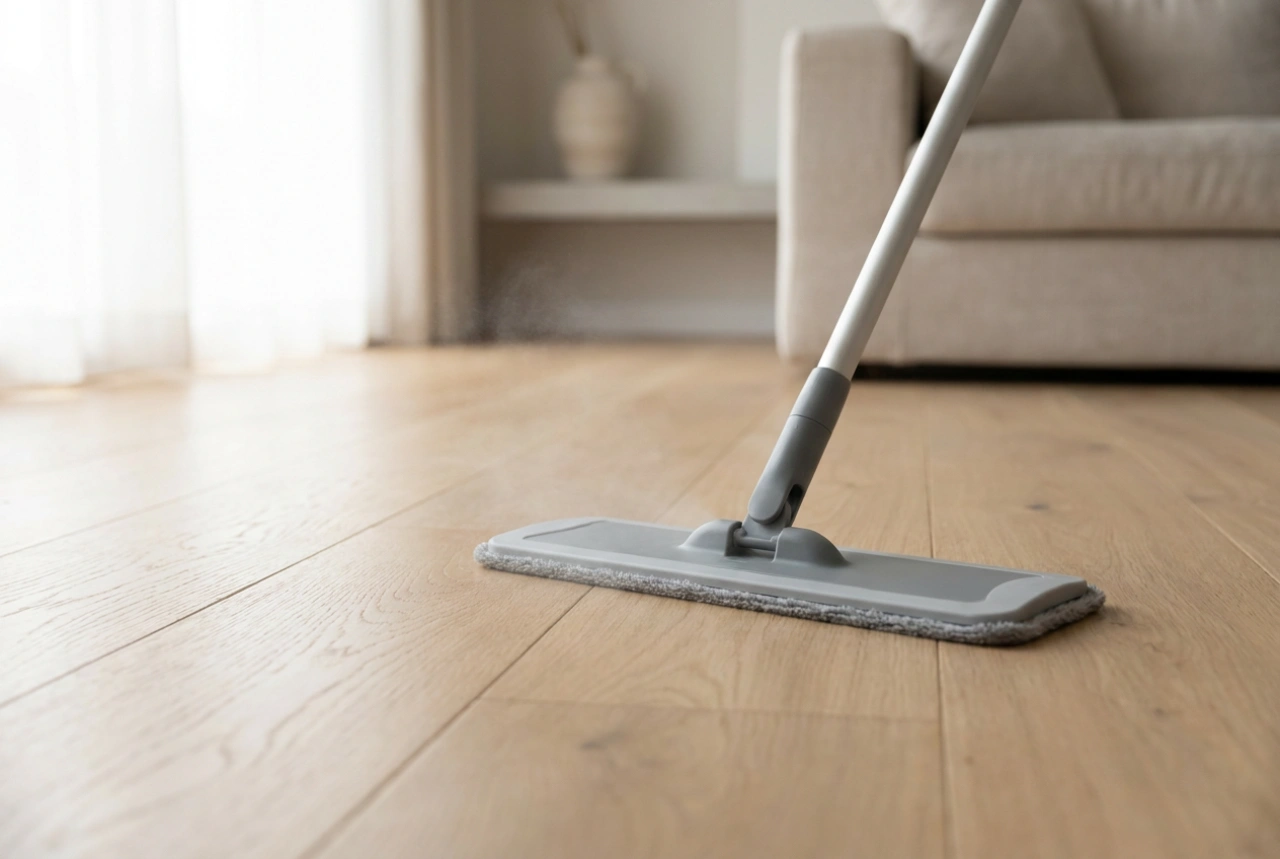 Come usare la lavapavimenti elettrica sui pavimenti in laminato senza eccesso di umidità