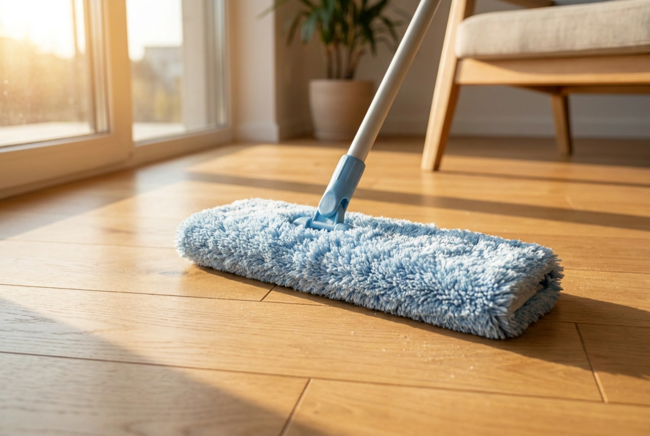 Come spazzare il pavimento senza sollevare e diffondere la polvere in casa