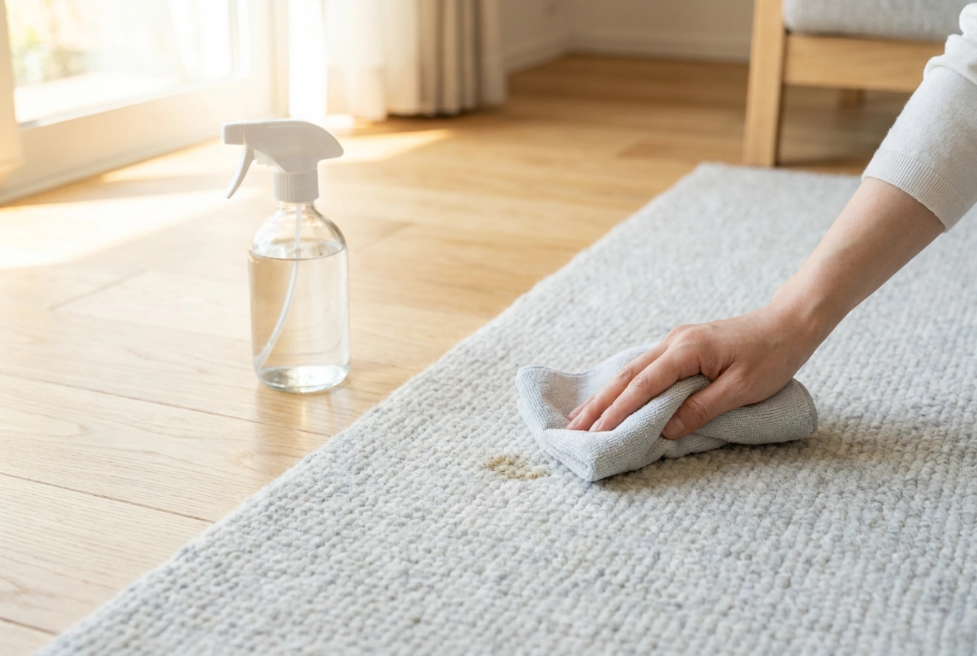 Come usare il detergente per tappeti senza inzuppare le fibre