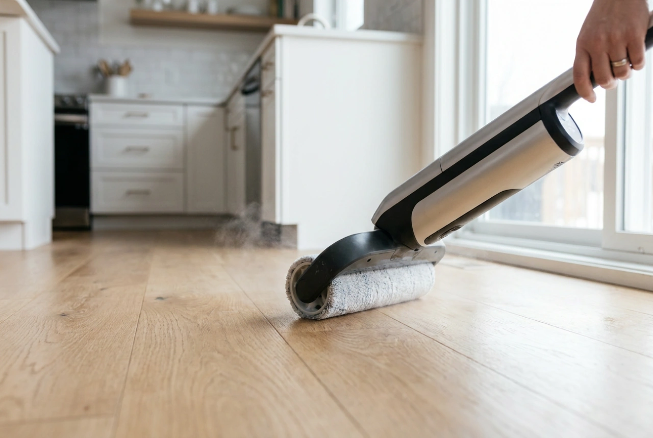 Come aspirare e lavare i pavimenti in un unico passaggio