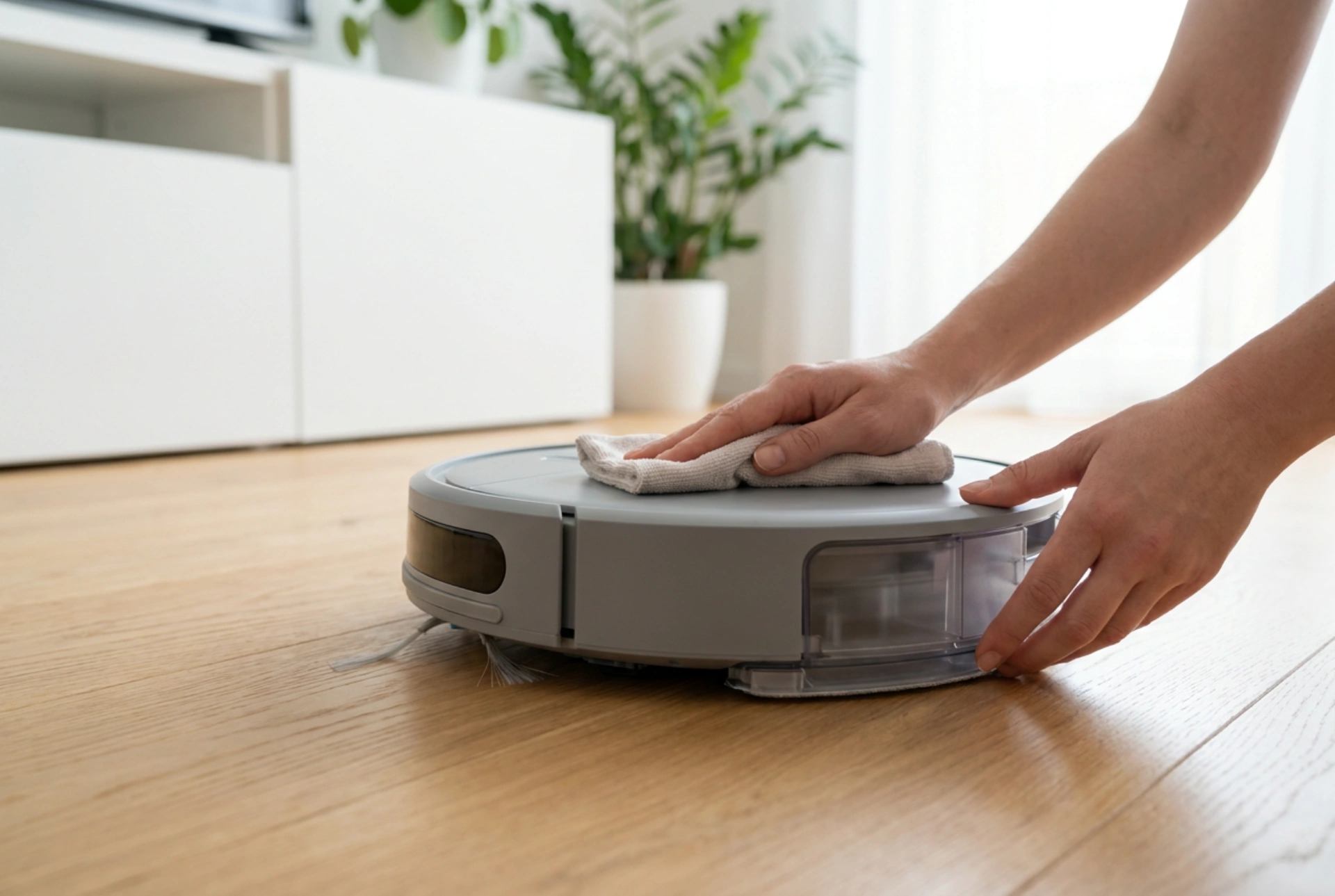 Come pulire e mantenere il robot aspirapolvere per massimizzare la rimozione della polvere