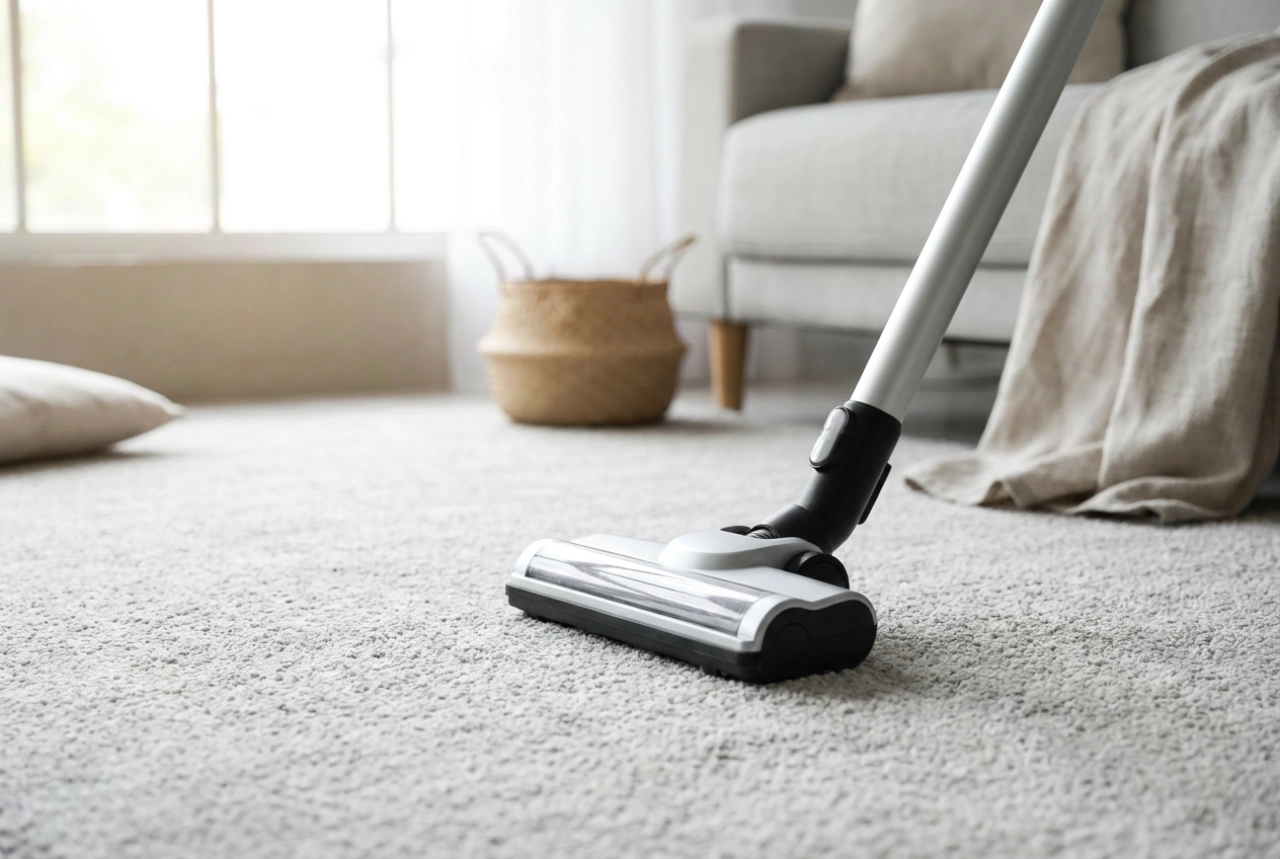 Come passare l'aspirapolvere più velocemente e senza sollevare polvere