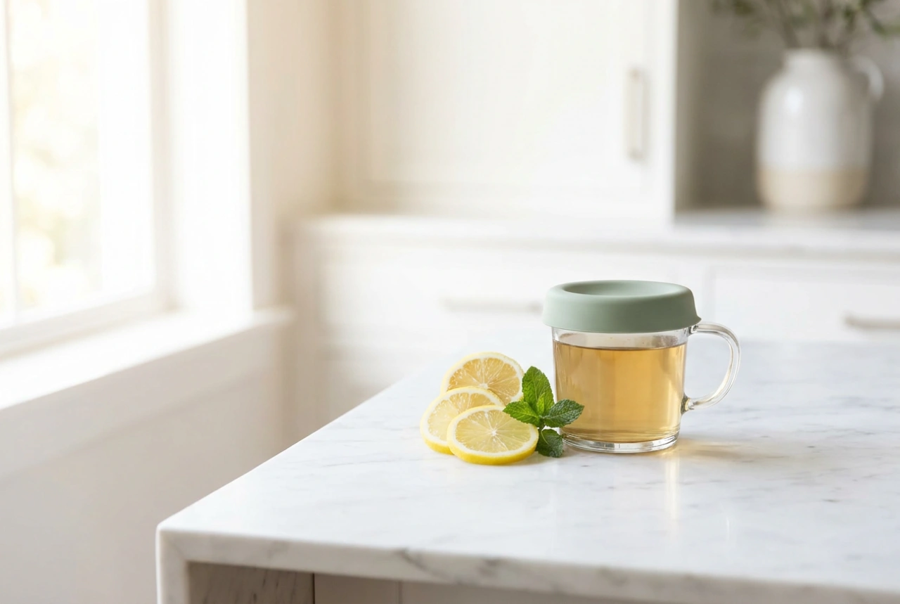 Come lavare la tazza con coperchio in silicone per evitare che assorba gli odori