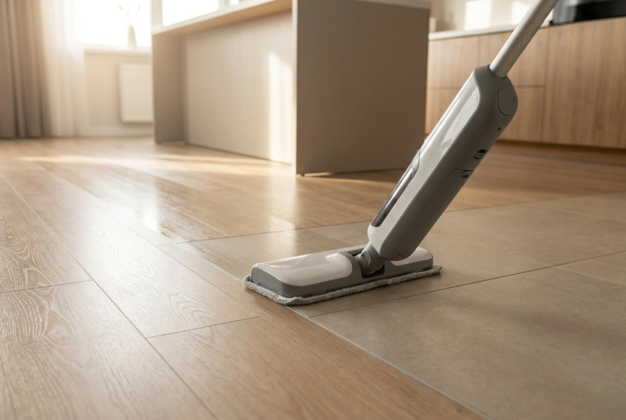 Come usare l'aspirapolvere lavapavimenti su laminato e piastrelle