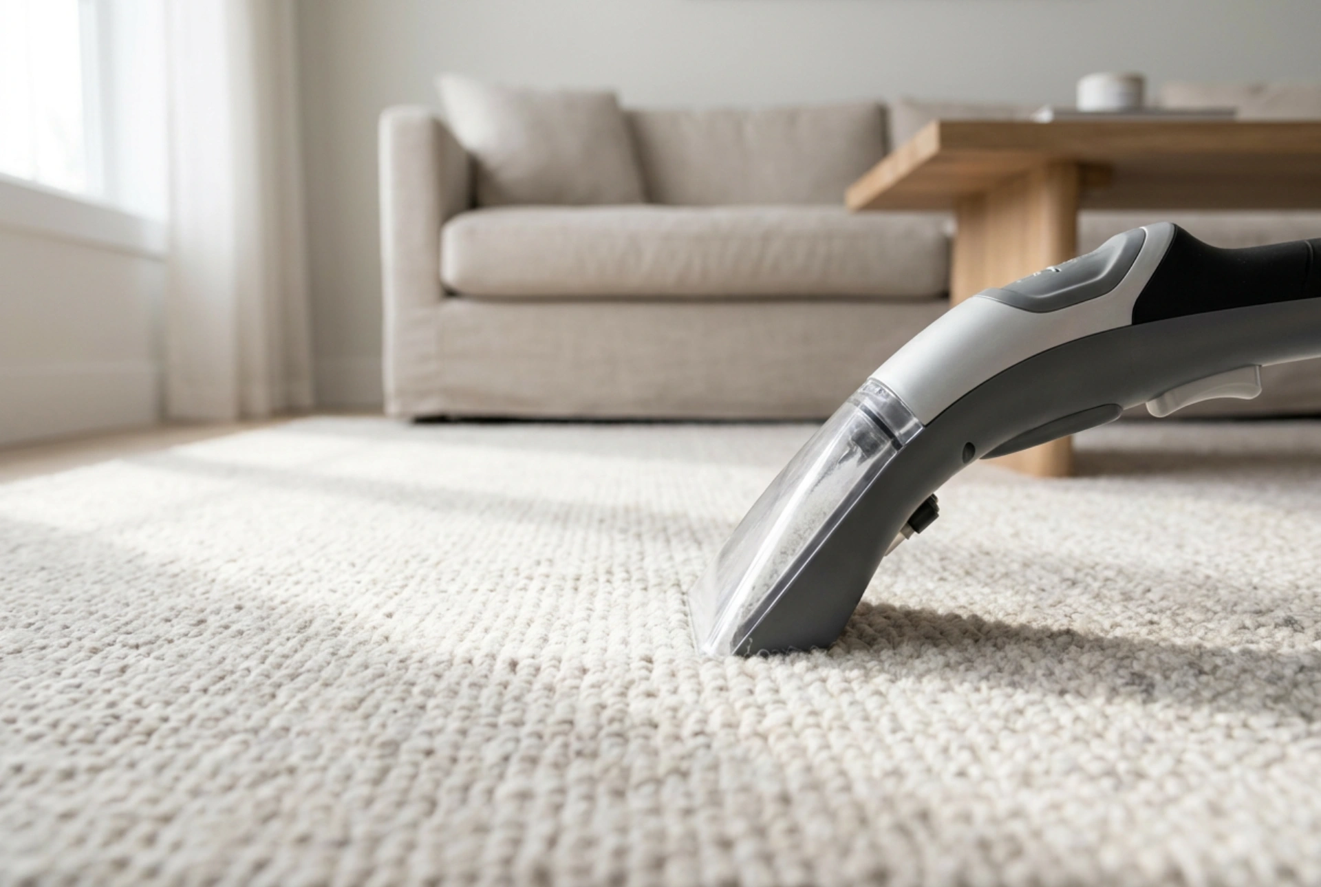 Come lavare i tappeti con l'aspirapolvere a estrazione senza inzuppare le fibre