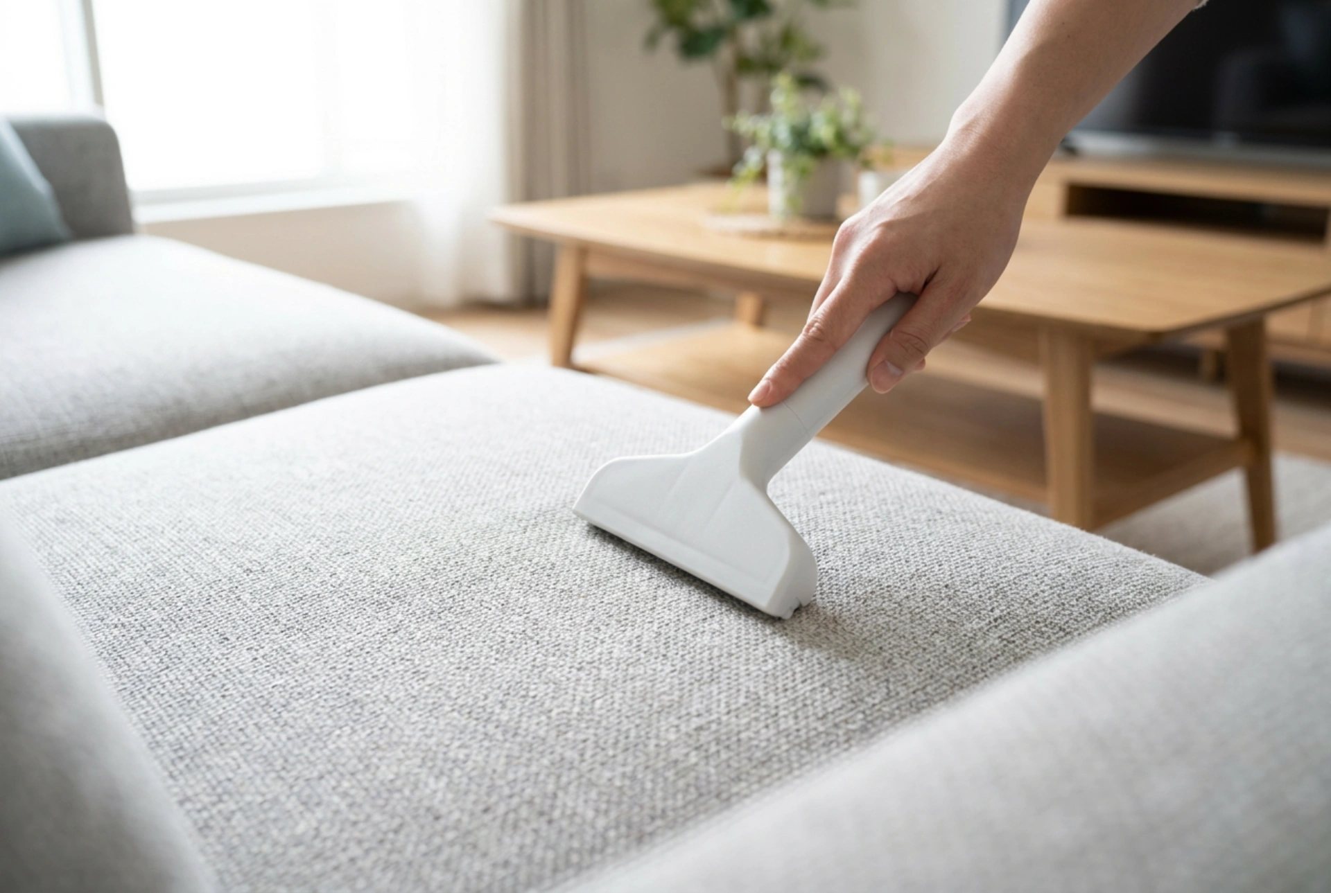 Come pulire la tappezzeria con l'aspirapolvere senza lasciare aloni o macchie