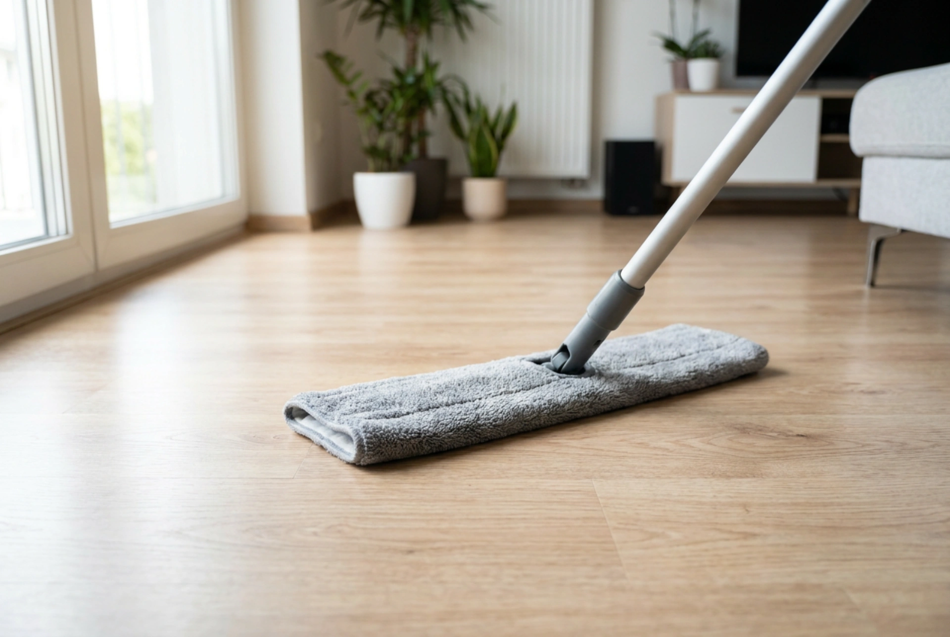 Come lavare i pavimenti in laminato con l'aspirapolvere lavapavimenti senza gonfiare i bordi