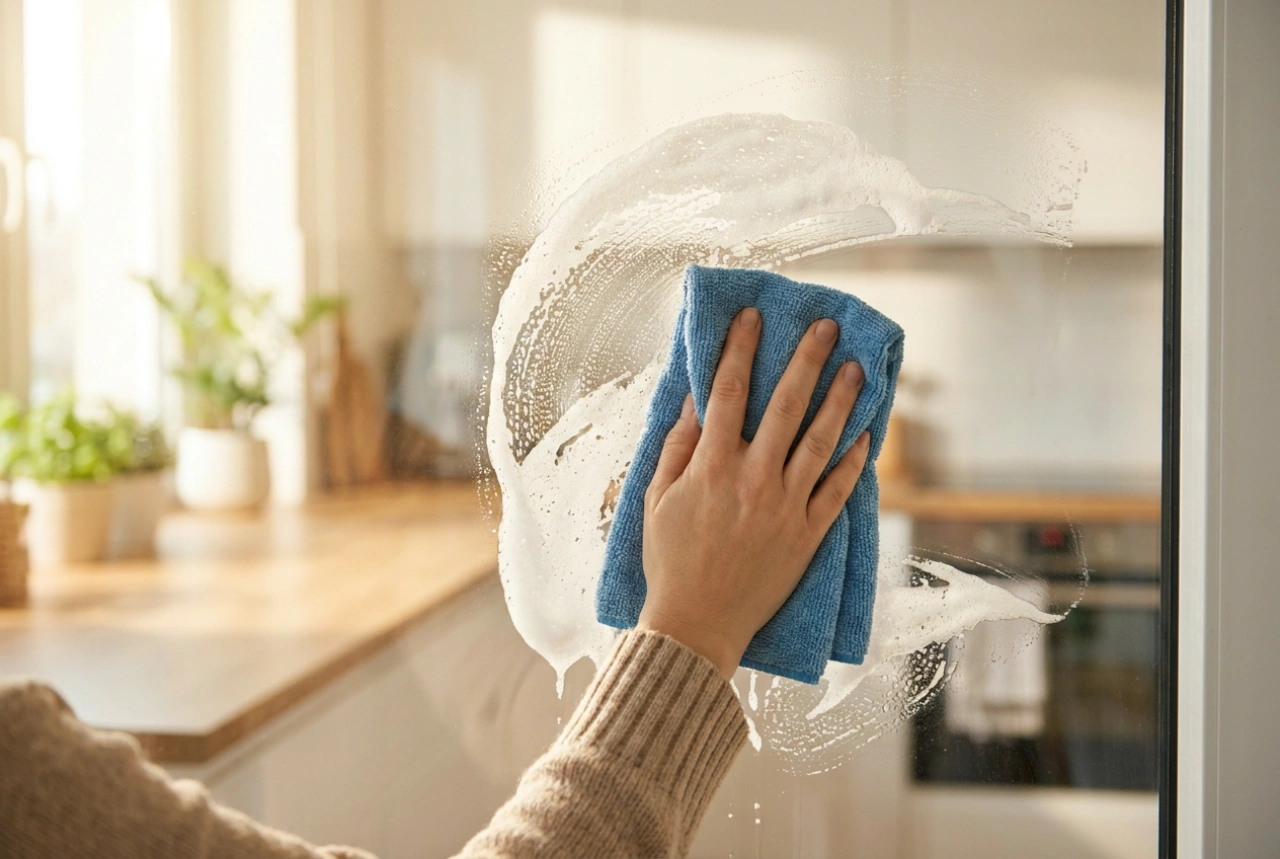 Quando la schiuma per vetri è più efficace del classico liquido