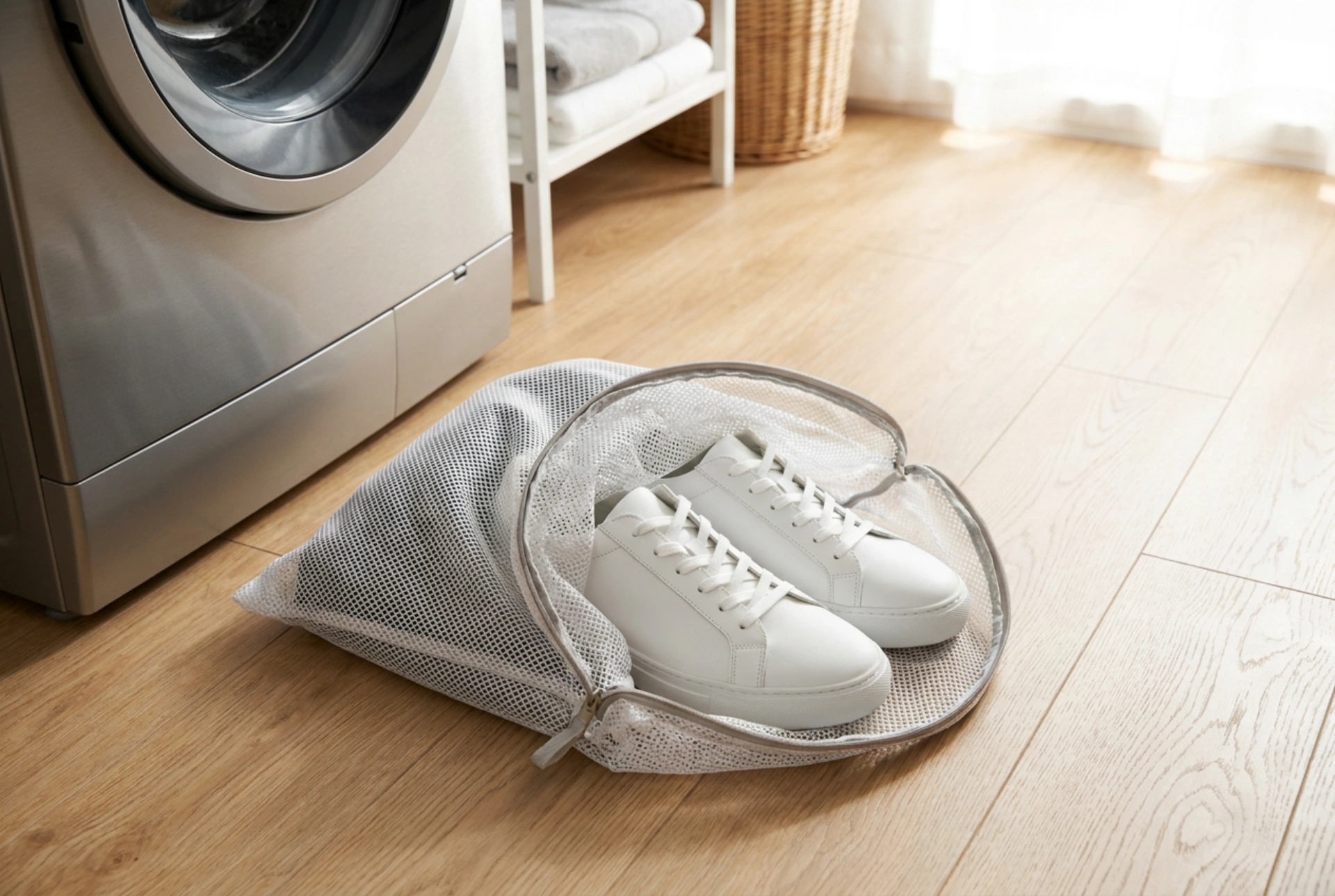 La sacca a rete per scarpe protegge davvero la lavatrice e le calzature?