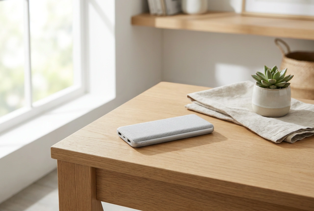 Come differisce un power bank con pannello solare nell'uso quotidiano