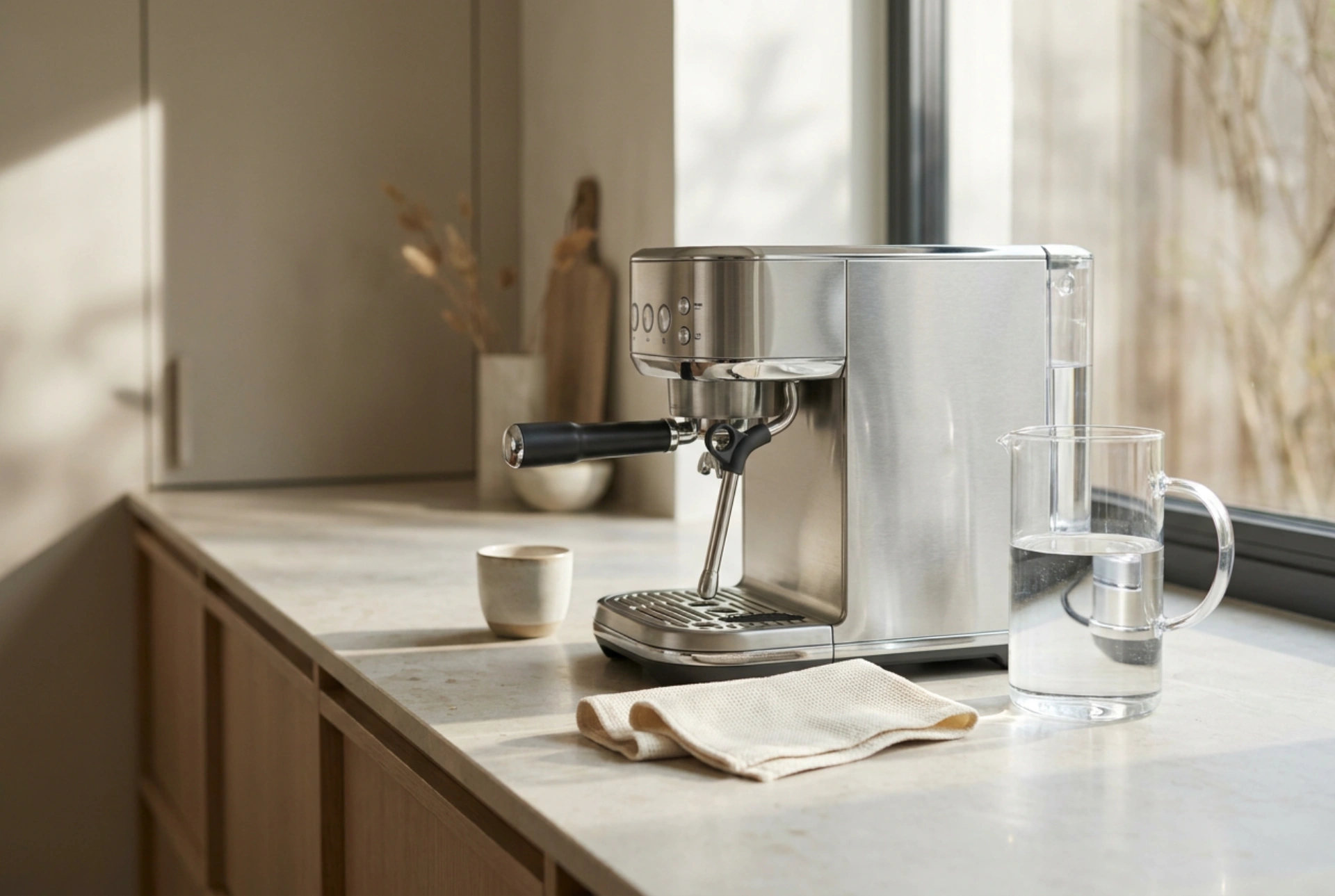Come pulire la macchina del caffè con macinacaffè e montalatte