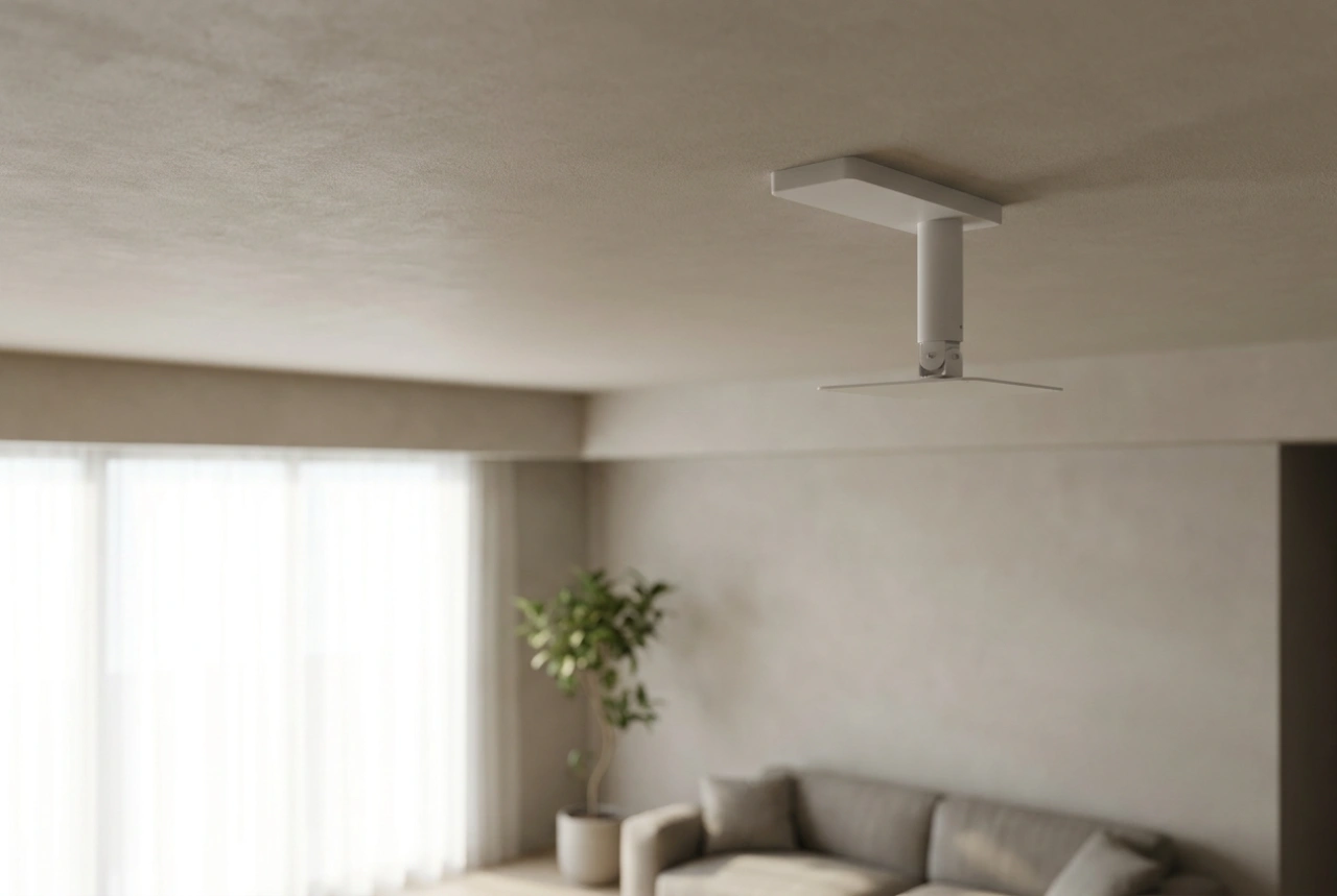 Come scegliere la posizione del telo da proiezione a soffitto