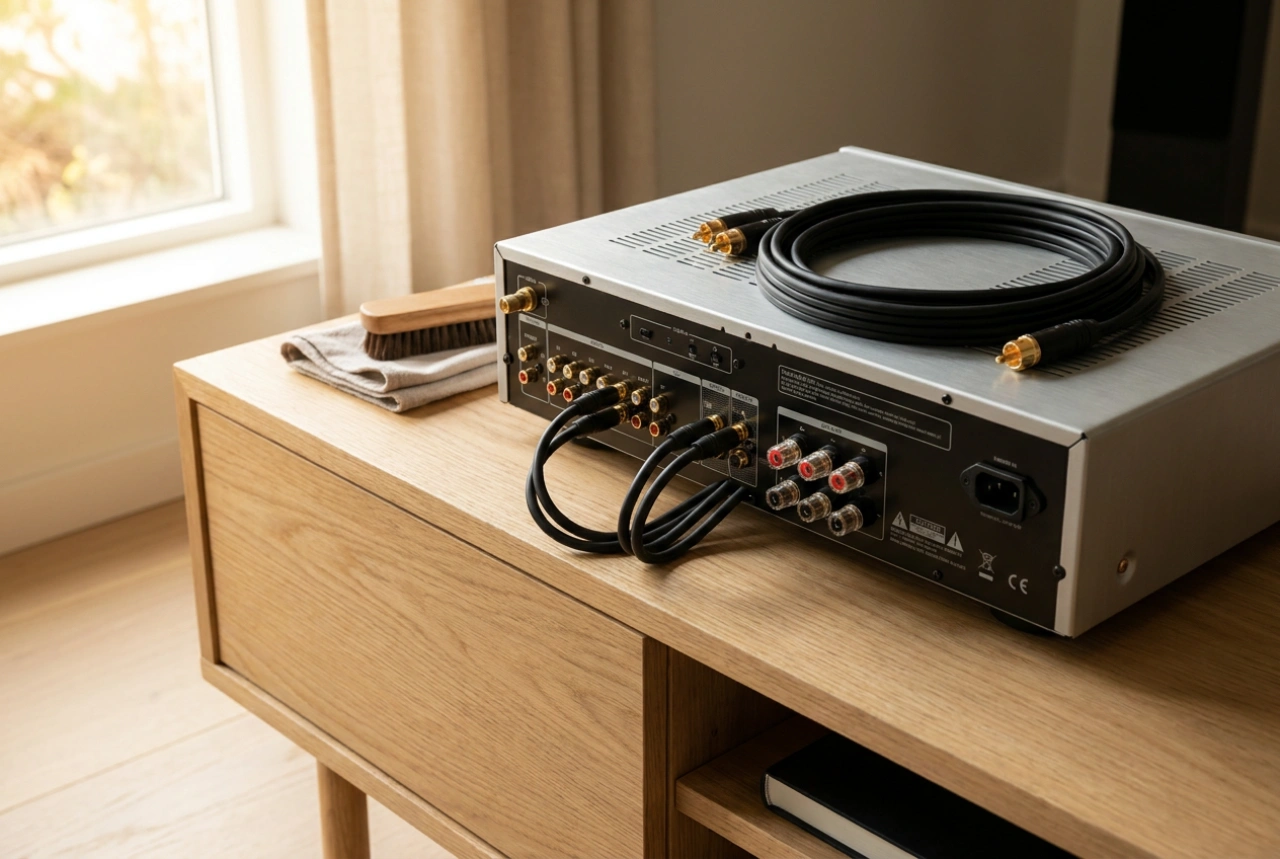 Come collegare il sintoamplificatore al sistema home theater passo dopo passo
