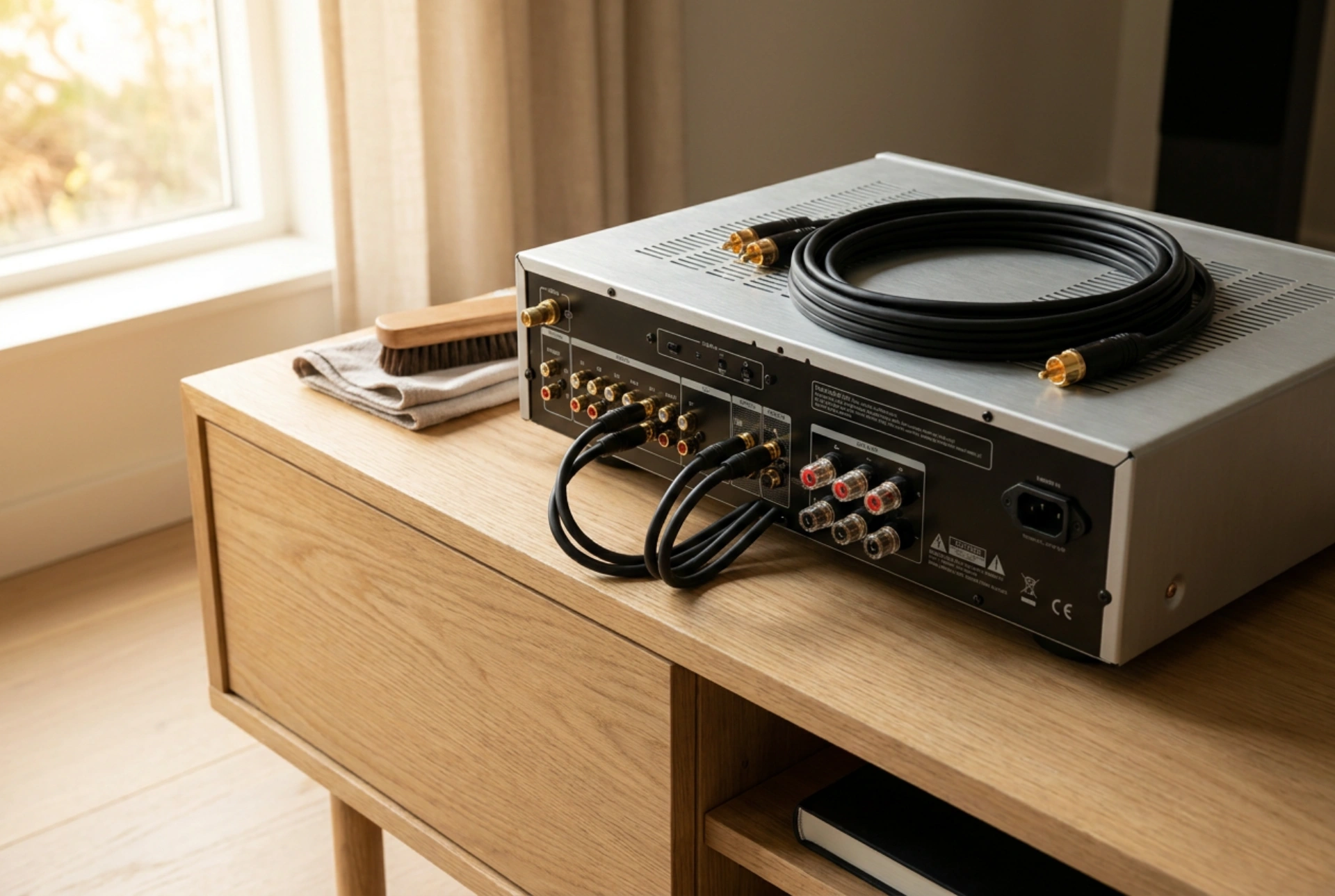 Come collegare il sintoamplificatore al sistema home theater passo dopo passo