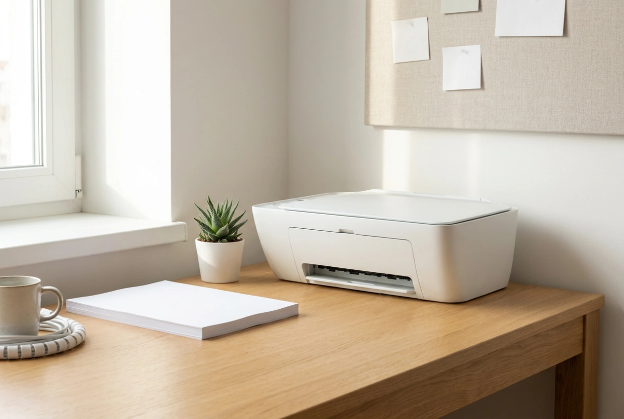 Come integrare stampante e scanner in una postazione di lavoro domestica