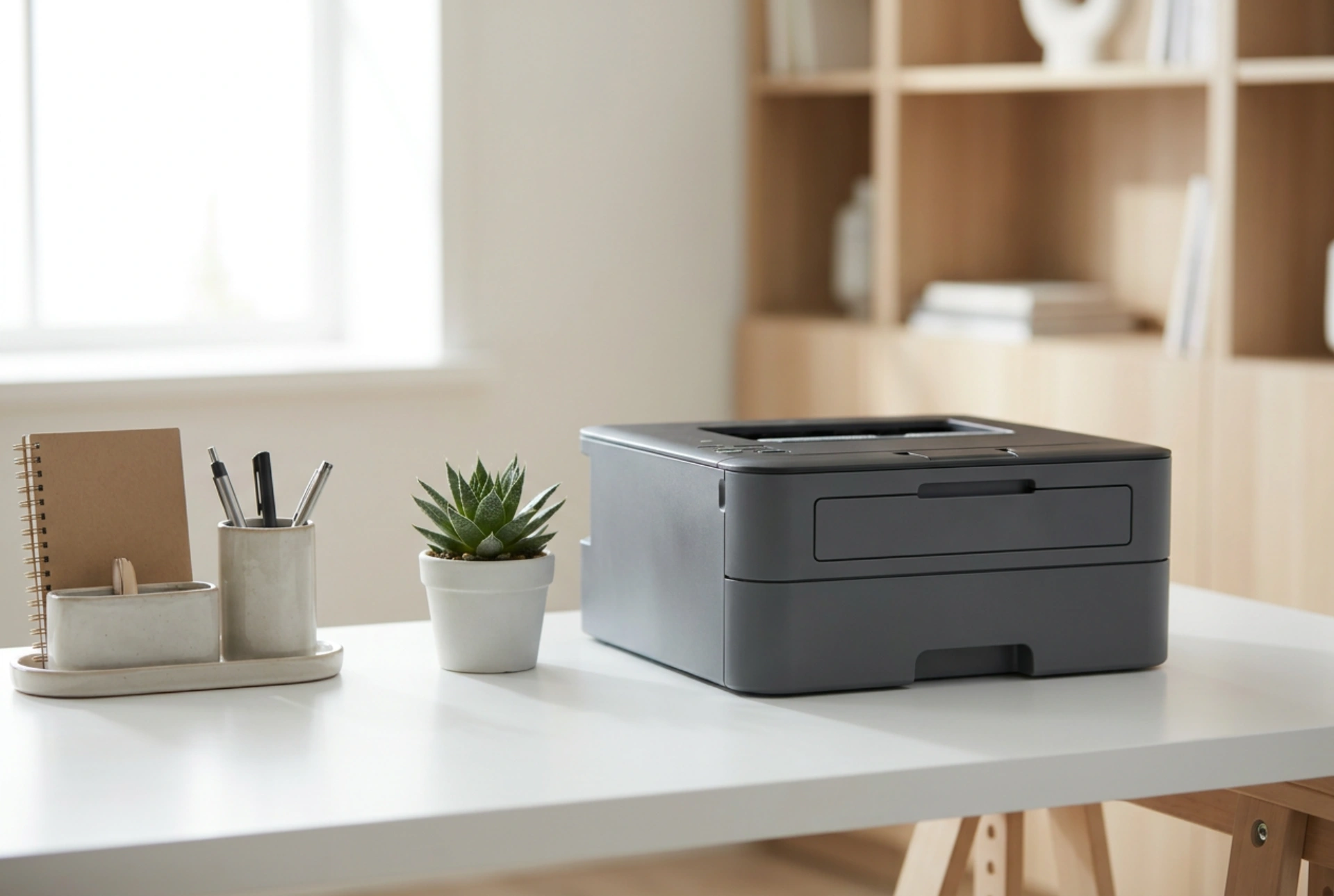 Come posizionare una piccola stampante con scanner in casa