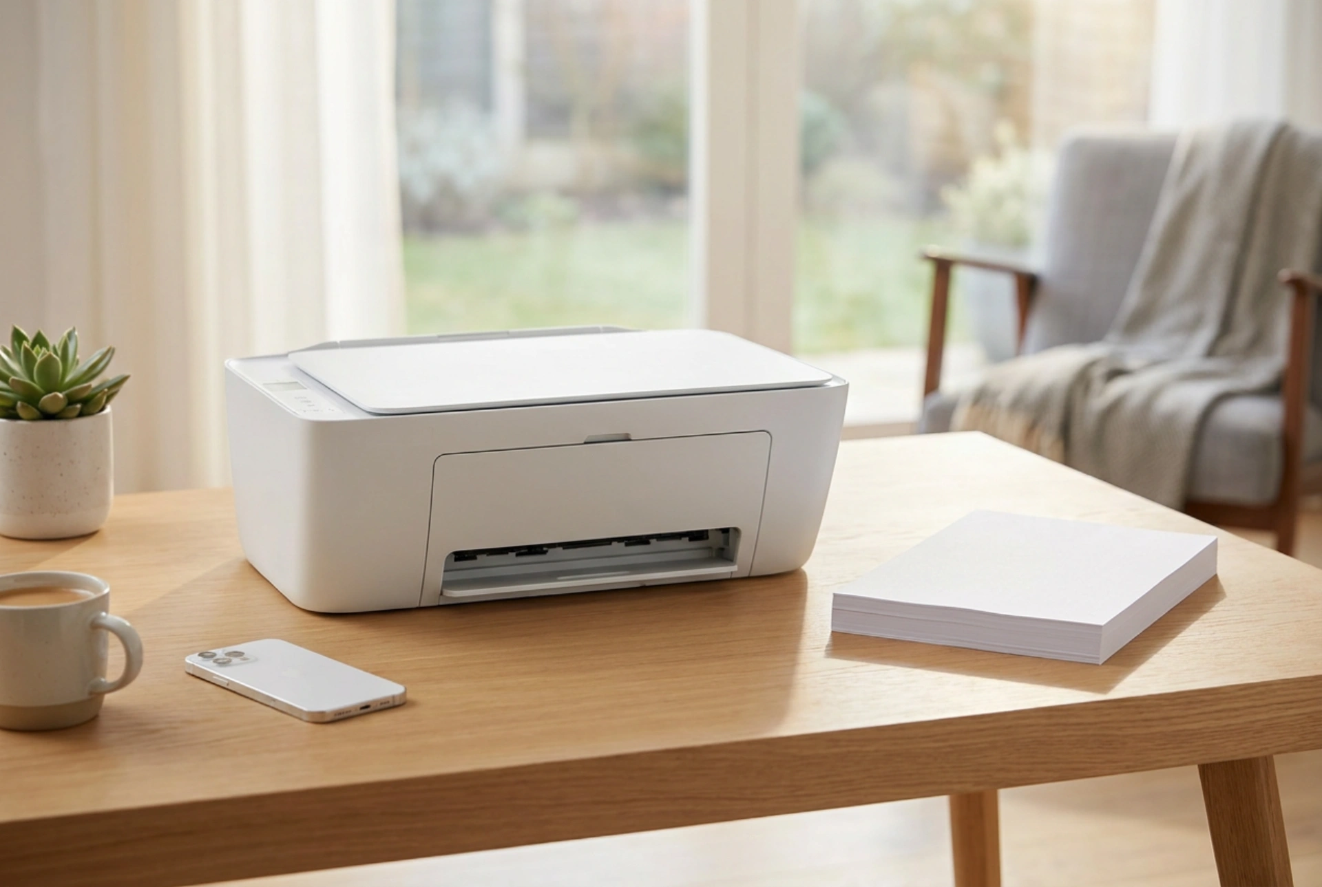 Stampante Wi-Fi e Bluetooth per stampare facilmente da smartphone