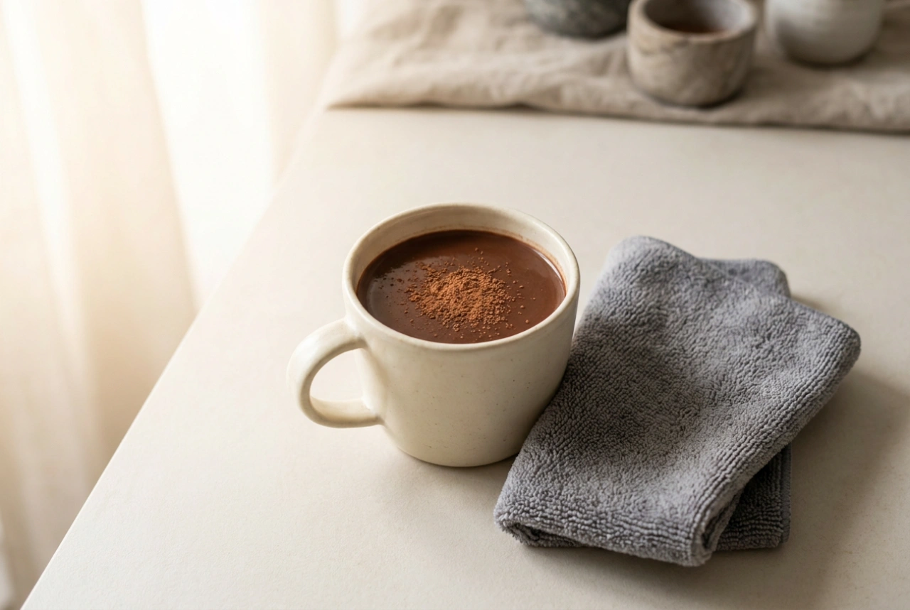 Come pulire la macchina da caffè con funzione cioccolata dopo bevande dense