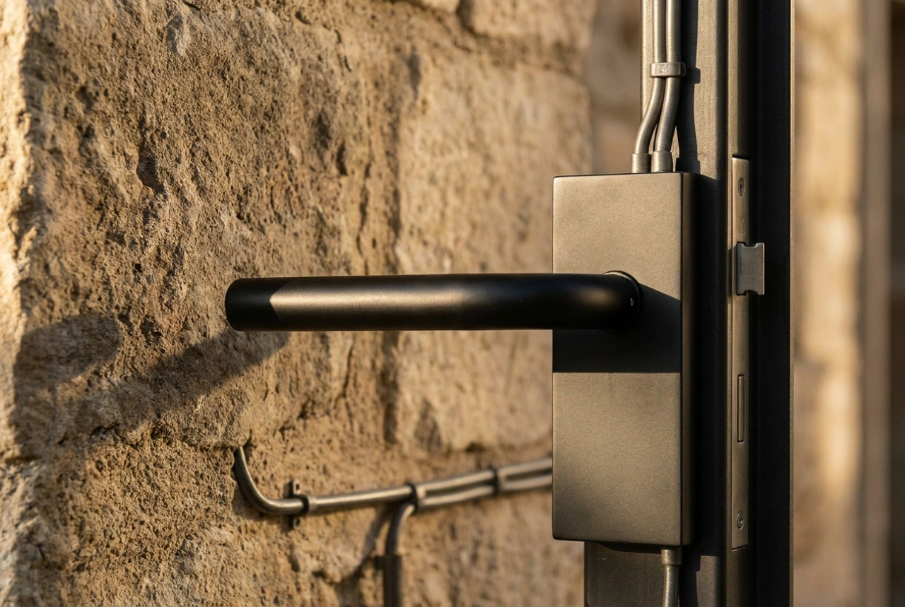 Come collegare in sicurezza l'incontro elettrico del cancello al citofono