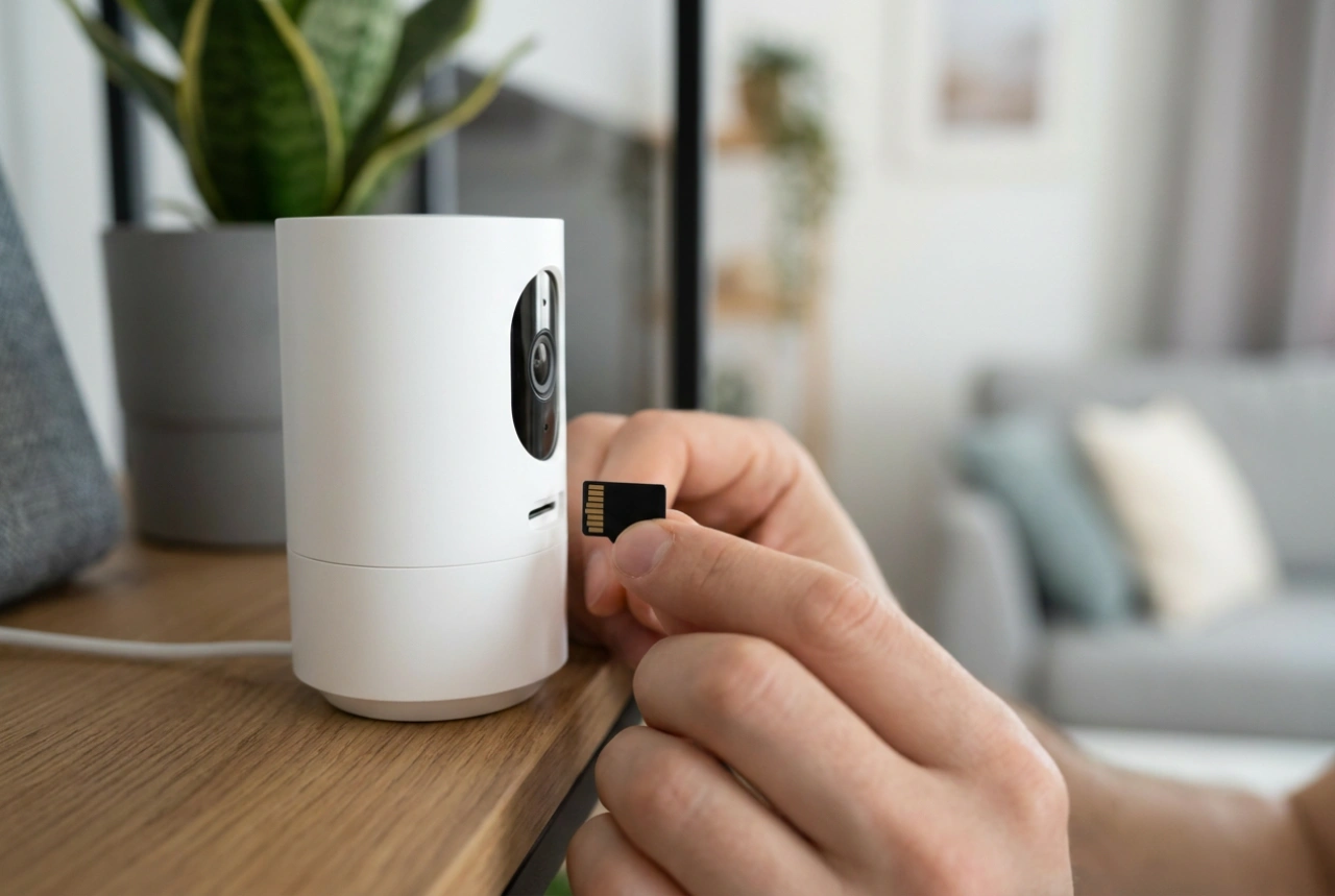 Come preparare la scheda SD per l'uso nella telecamera di sicurezza domestica