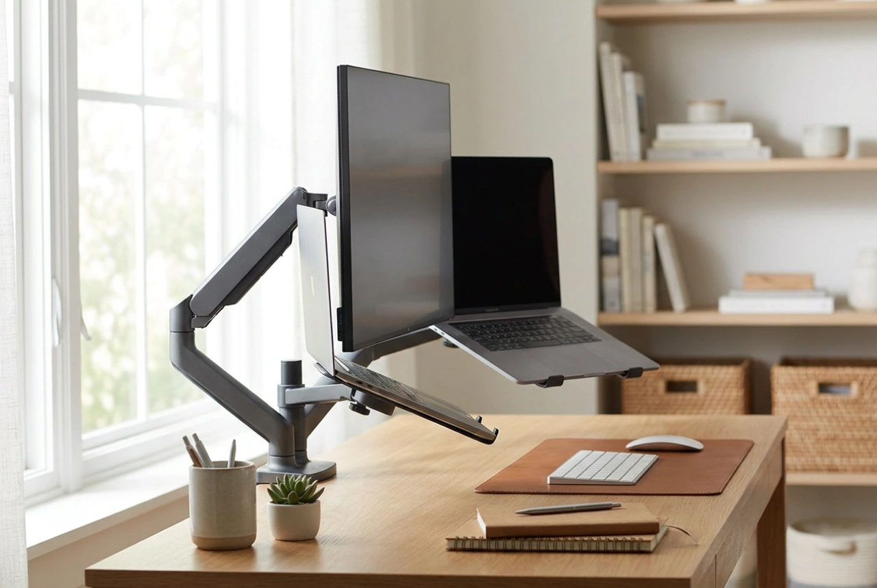 Come posizionare il supporto per monitor e laptop: guida ergonomica e scientifica