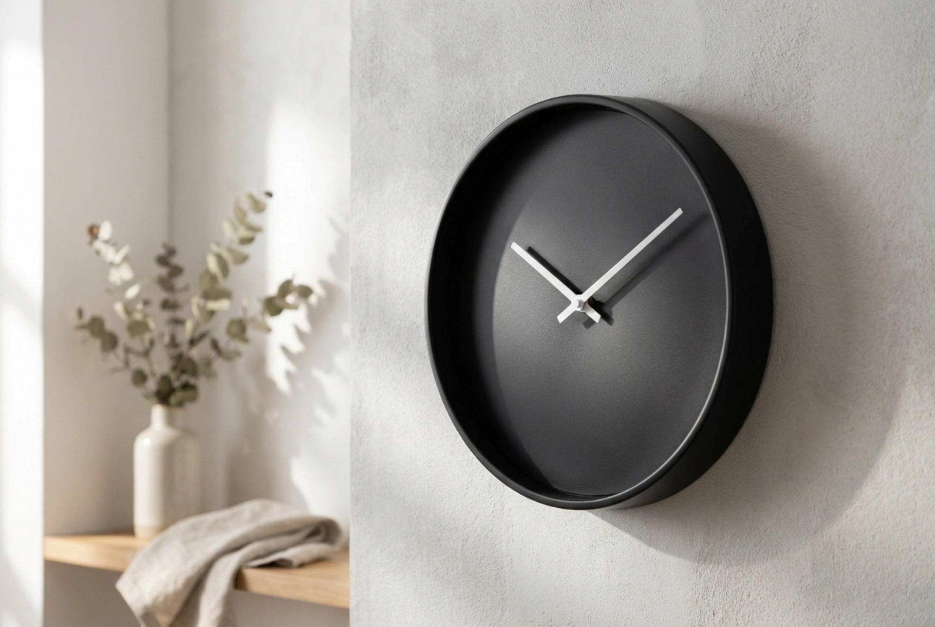Come abbinare l'orologio da parete moderno alle proporzioni del soggiorno