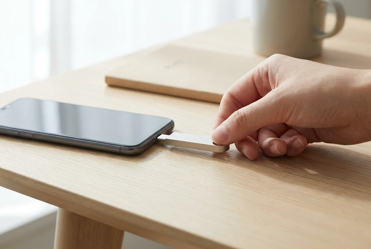Come usare una chiavetta USB-C con il telefono senza perdere dati