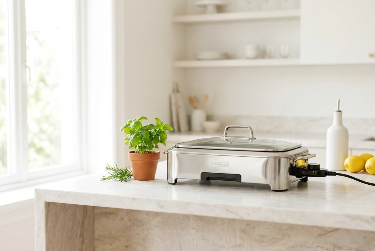 Come usare la griglia elettrica in casa senza fumo e odori