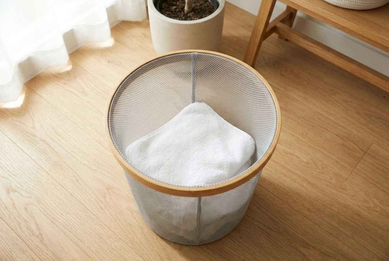 Come scegliere il cesto per il bucato umido: caratteristiche e materiali
