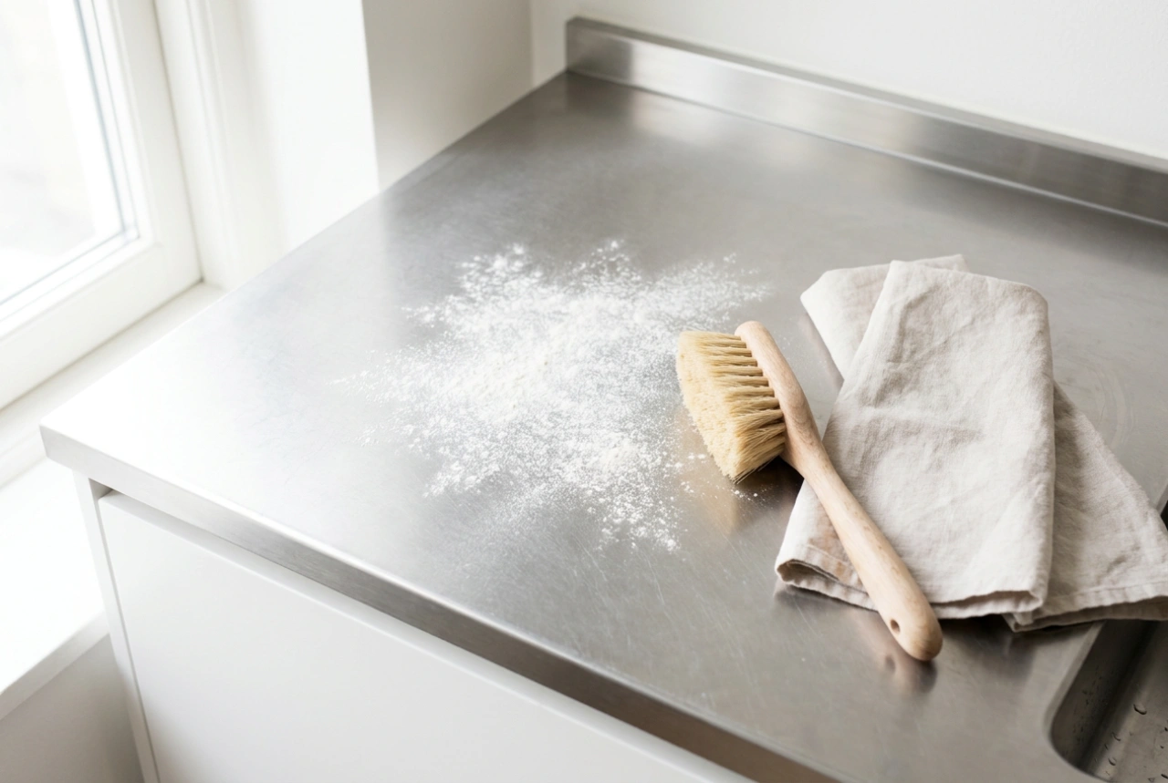 Come rimuovere i residui di farina dalla macchina sfogliatrice