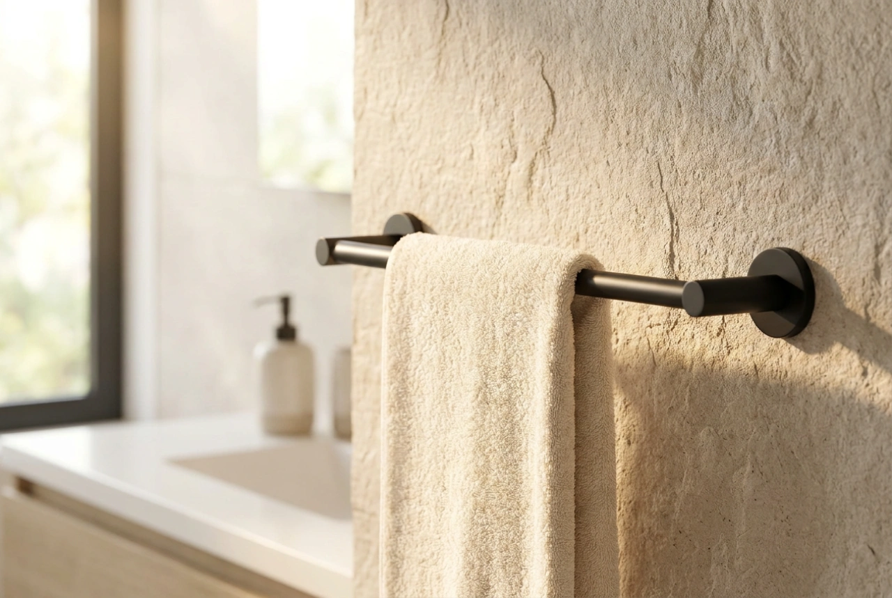 Dove posizionare il portasciugamani in bagno per la massima ergonomia e igiene