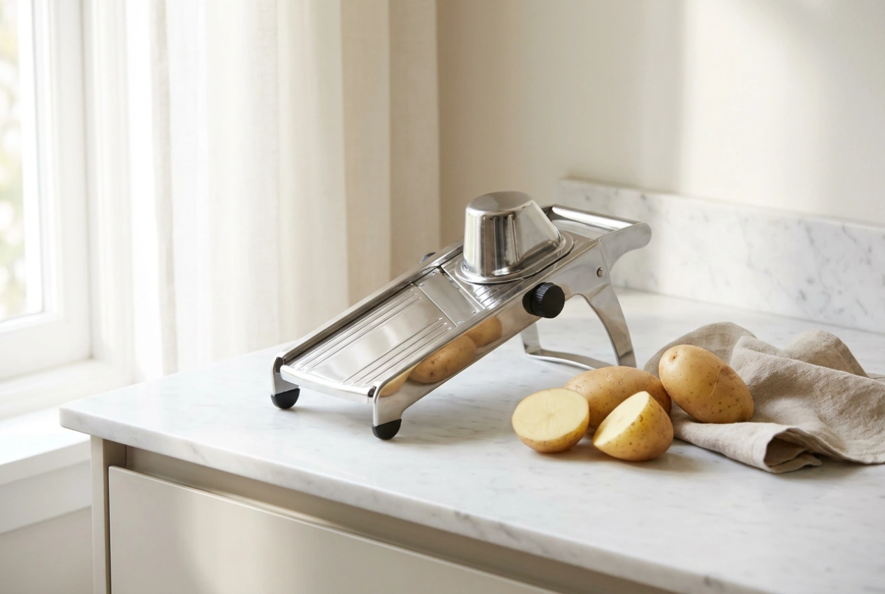 Come pulire il taglia-patate dai residui di amido